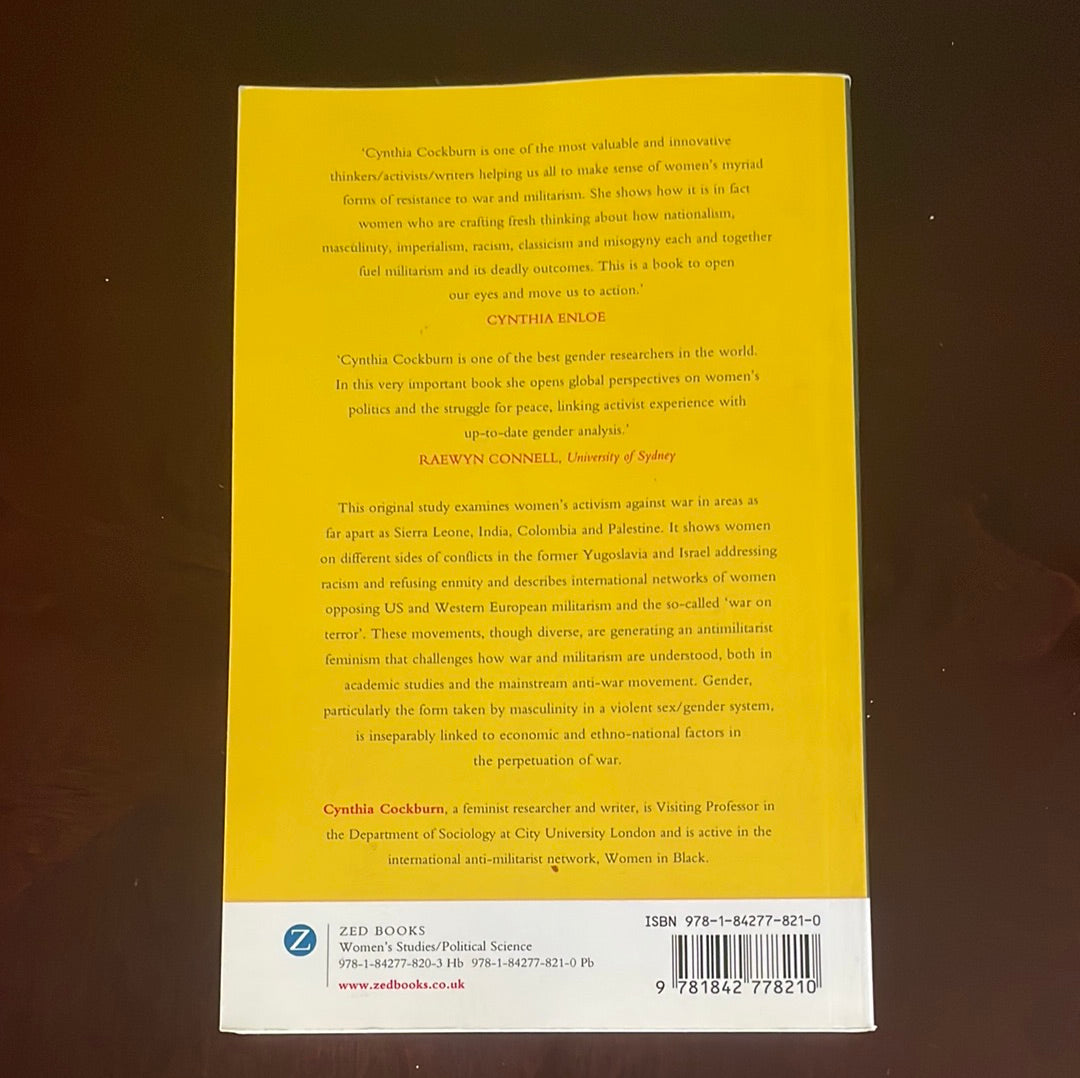 From Where We Stand: War, Women's Activism and Feminist Analysis - Cockburn, Cynthia