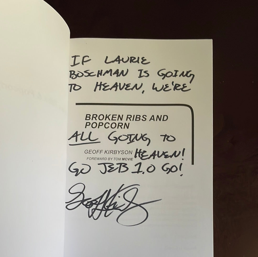 Broken Ribs & Popcorn (Inscribed) - Kirbyson, Geoff