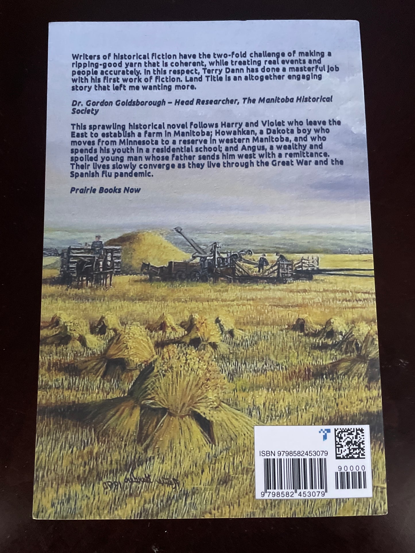 Land Title: A Novel of the Prairies - Dann, Terry