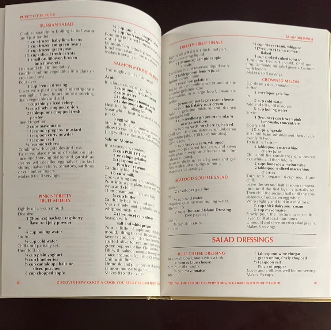 The New Purity Cook Book: The Complete Guide to Canadian Cooking - Sott, Anna Lee