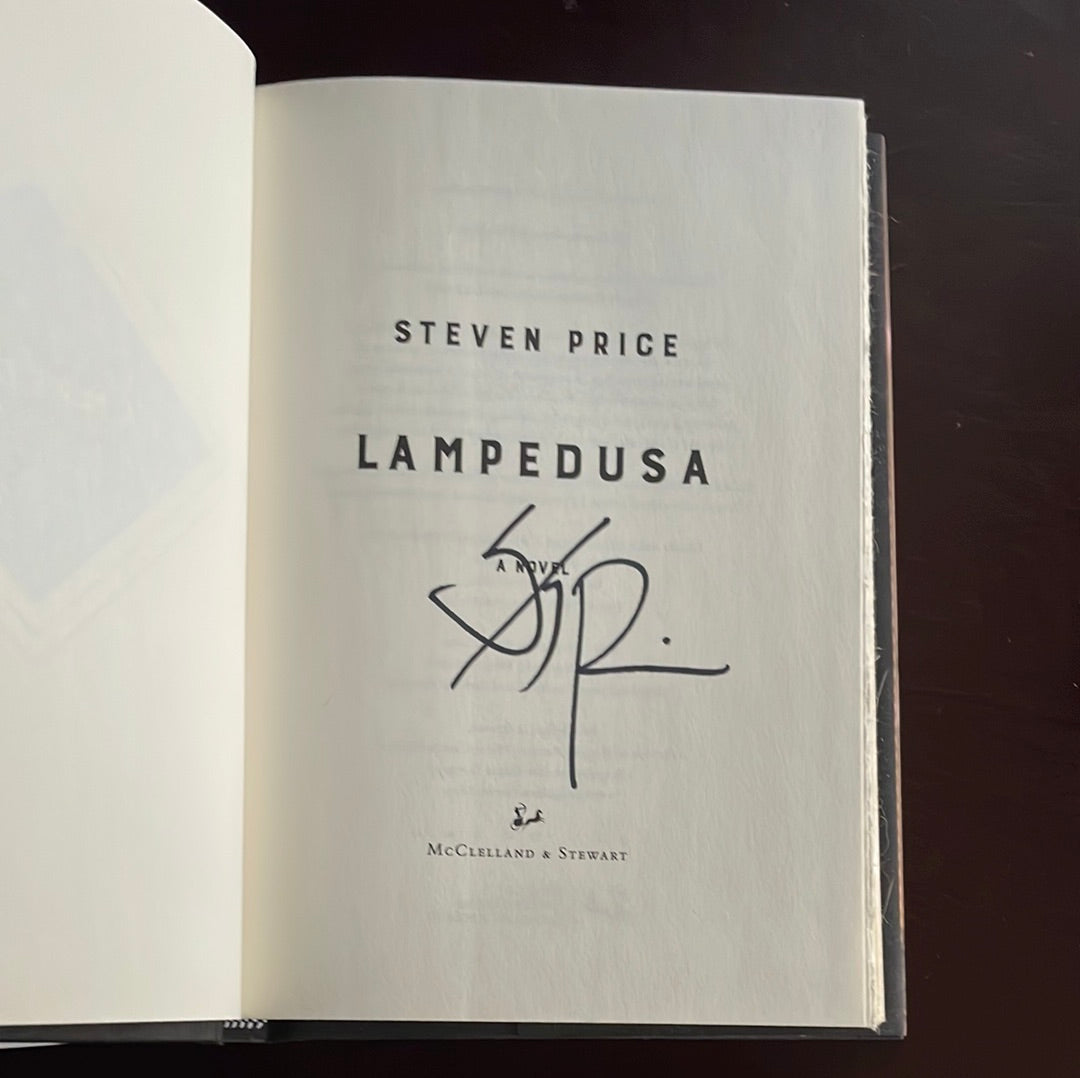 Lampedusa: A Novel (Signed) - Price, Steven