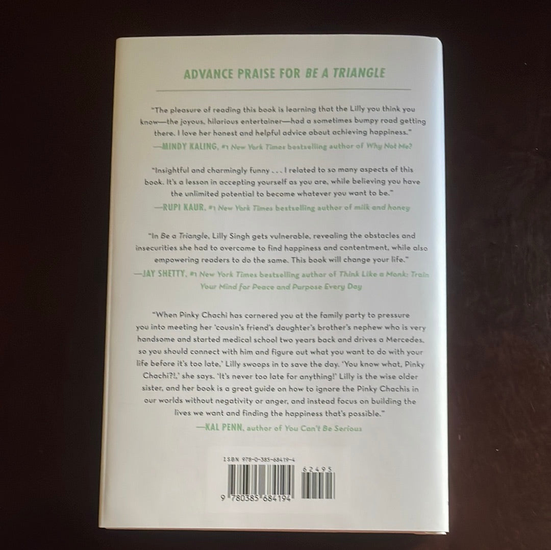 Be a Triangle: How I Went from Being Lost to Getting My Life into Shape (Signed) - Singh, Lilly