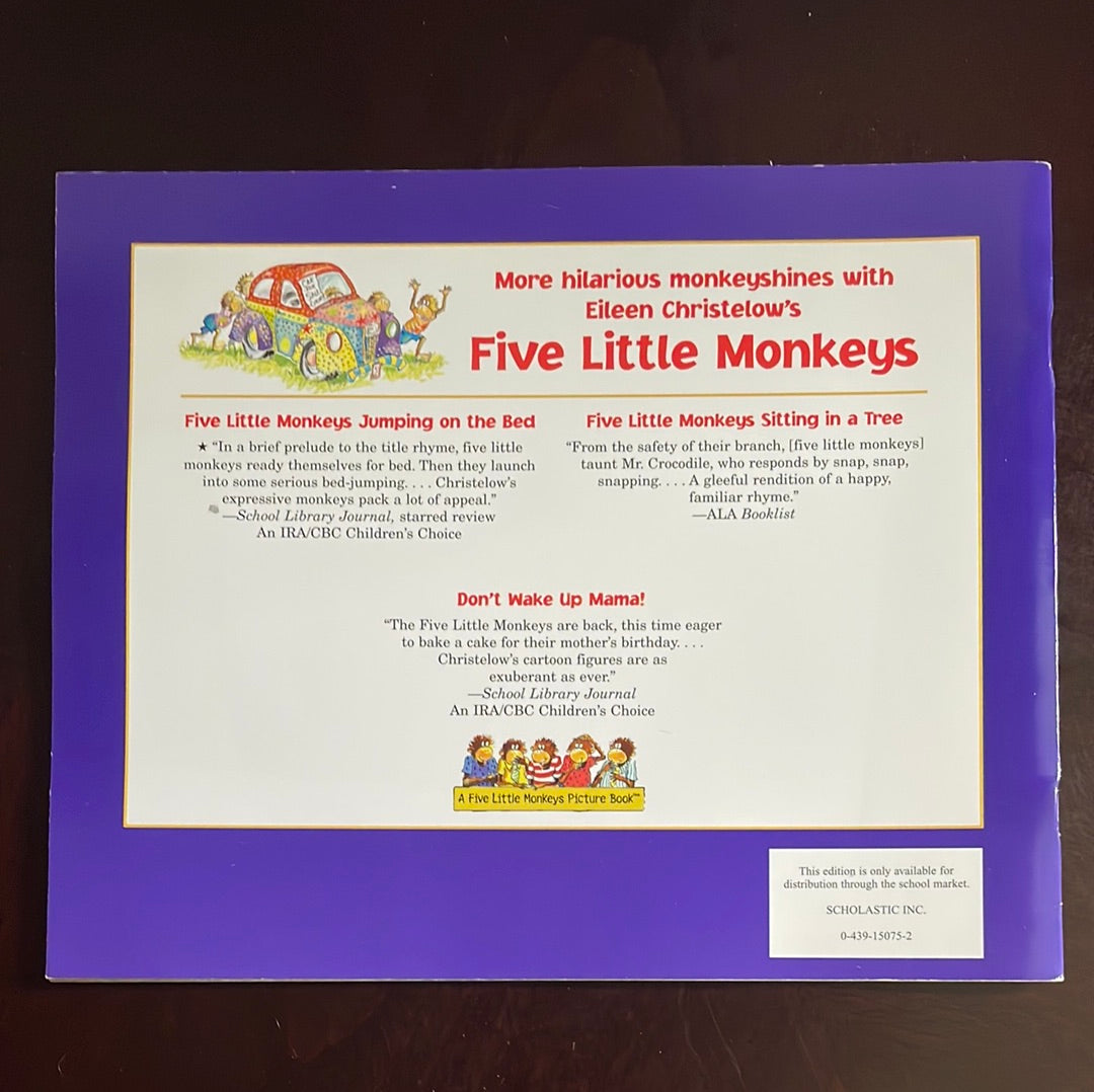 Five Little Monkeys Wash the Car - Christelow, Eileen