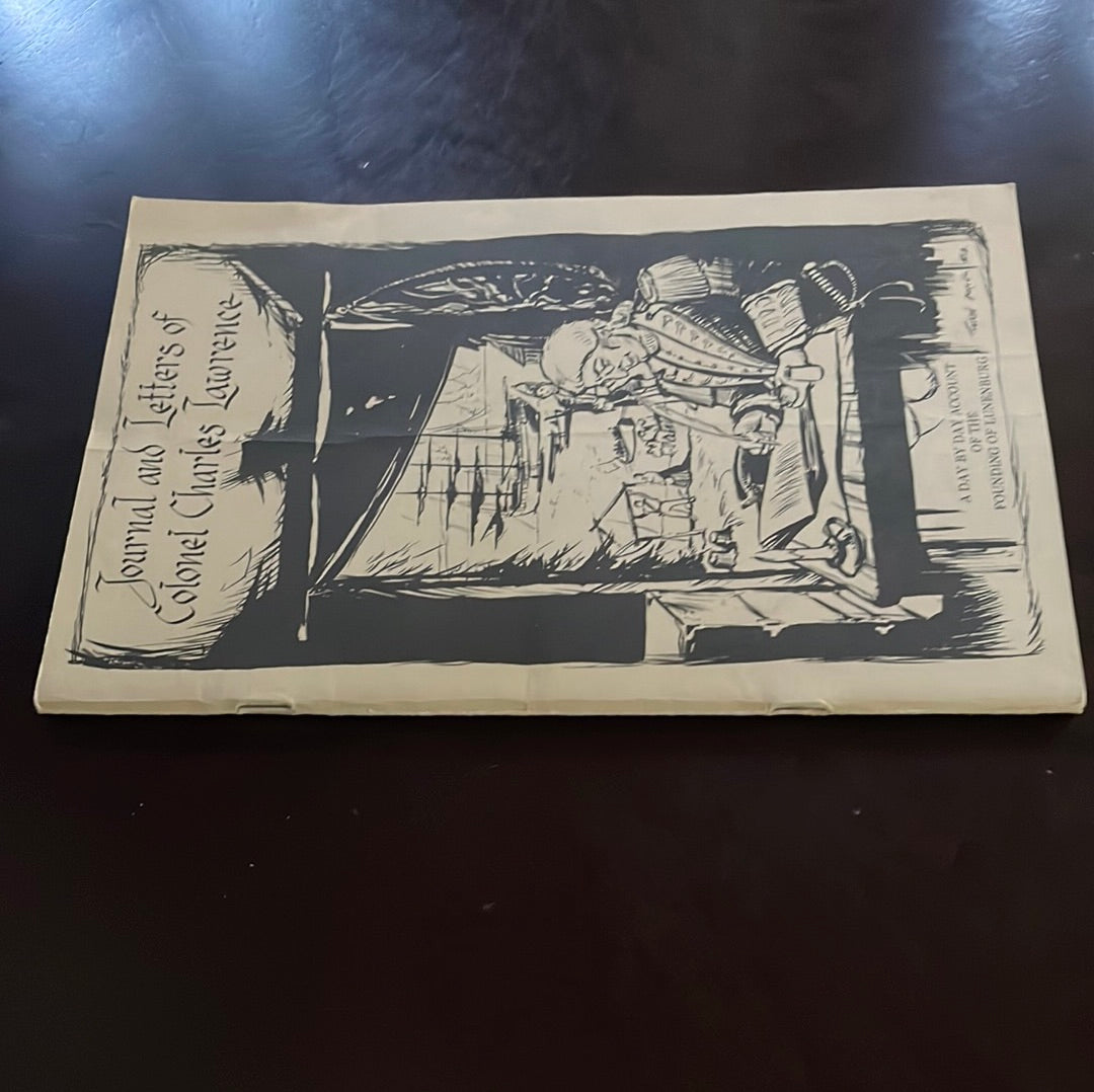 Journal and Letters of Colonel Charles Lawrence - Lawrence, Colonel Charles