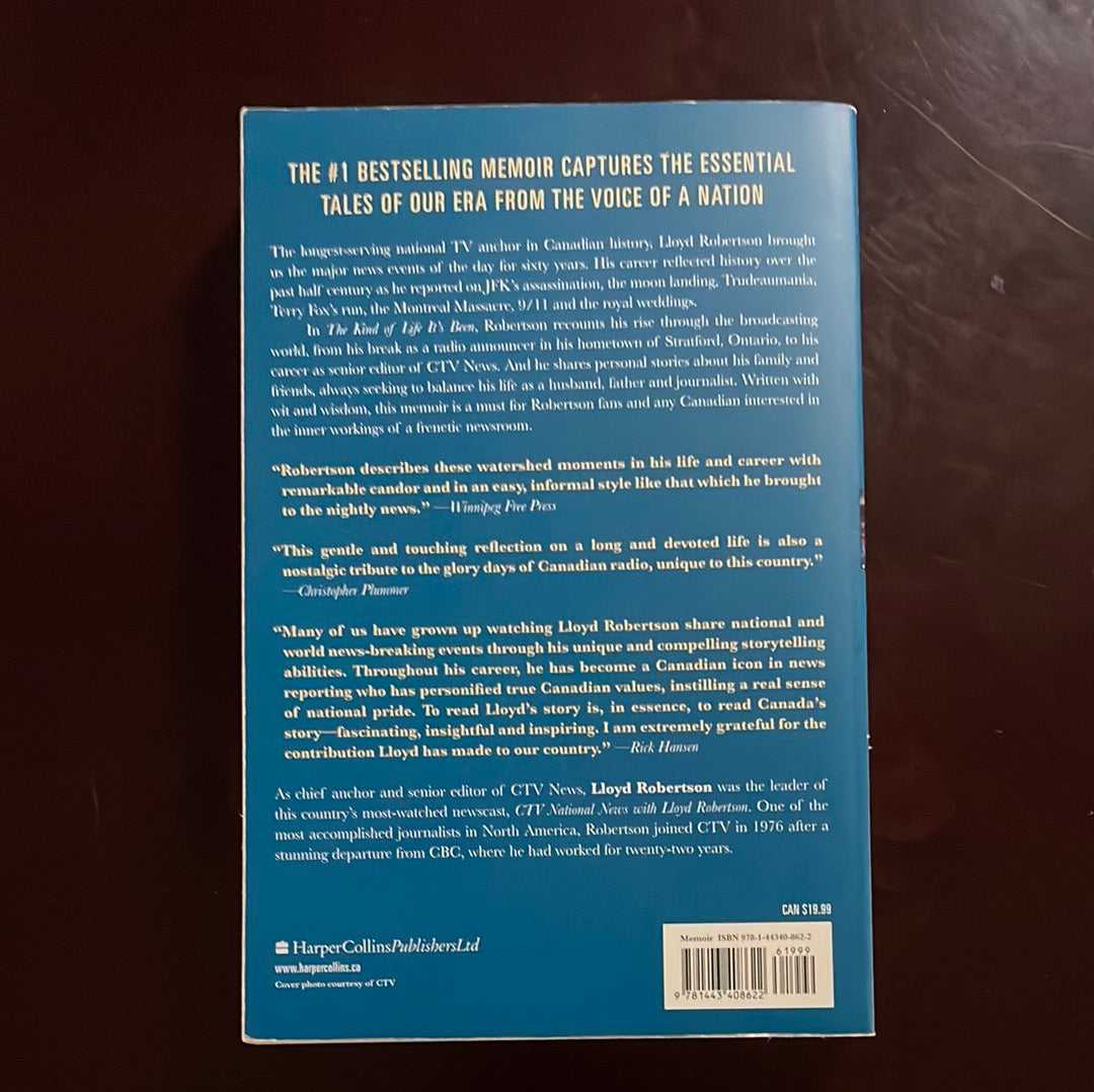 The Kind of Life It's Been (Inscribed) - Robertson, Lloyd