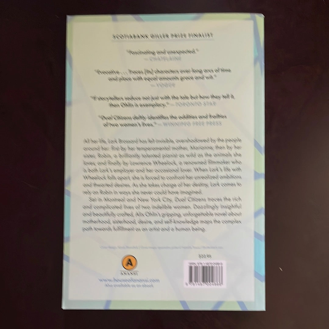 Dual Citizens: A Novel (Signed) - Ohlin, Alix