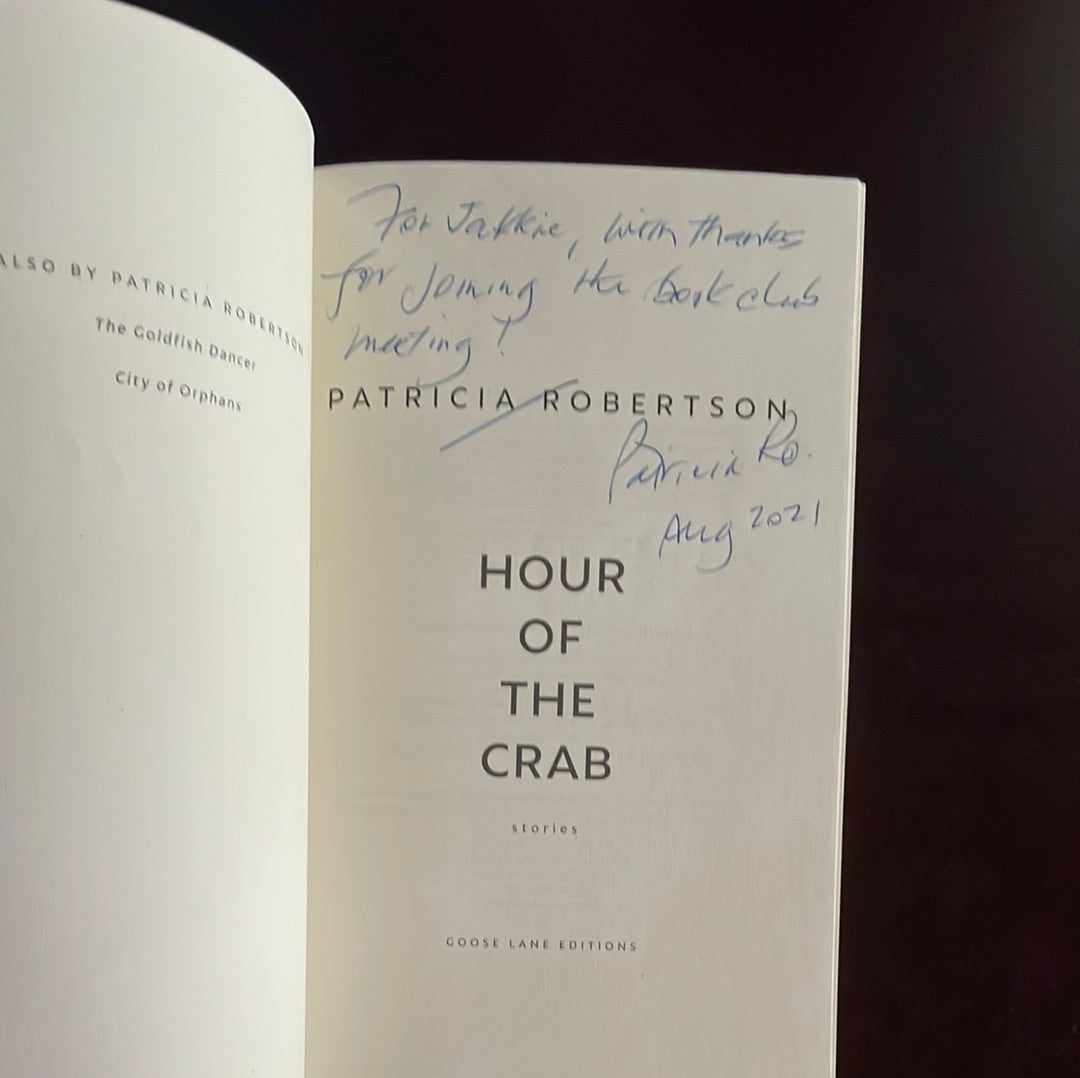 Hour of the Crab (Inscribed) - Robertson, Patricia