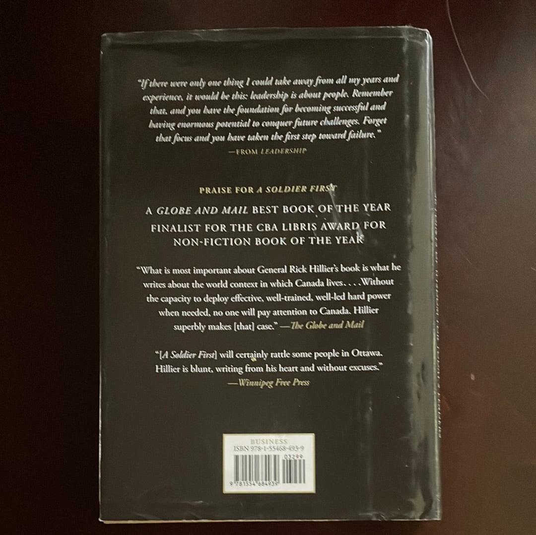 Leadership: 50 Points of Wisdom for Today's Leaders (Signed) - Hillier, General Rick