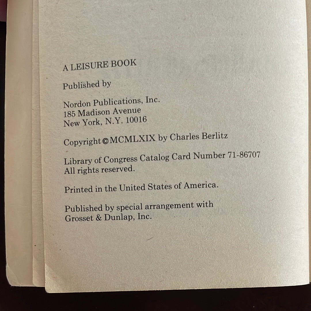 The Mystery of Atlantis - Berlitz, Charles