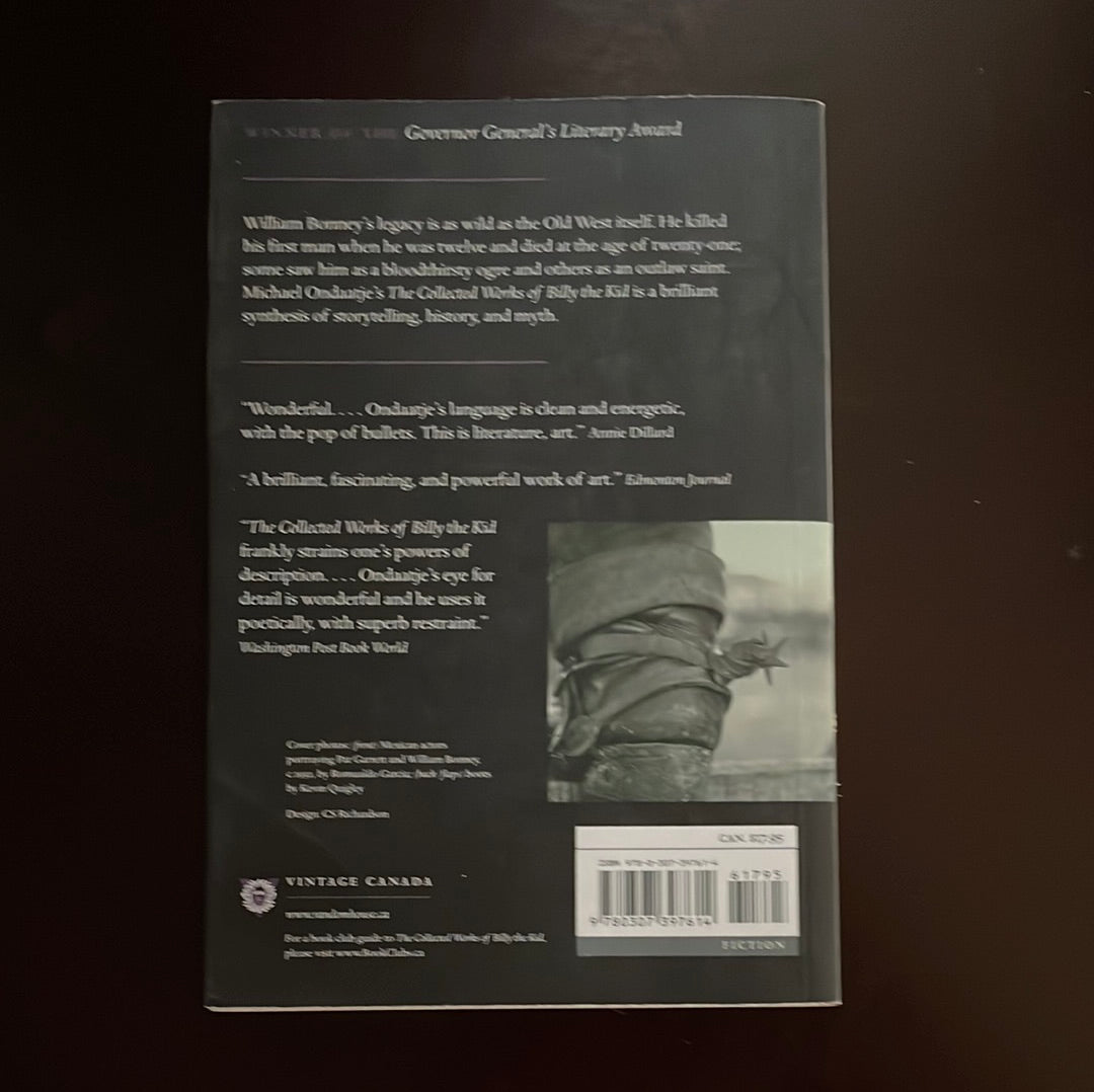 The Collected Works of Billy the Kid - Ondaatje, Michael