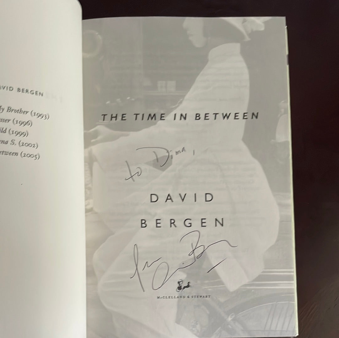 The Time in Between (Inscribed) - Bergen, David