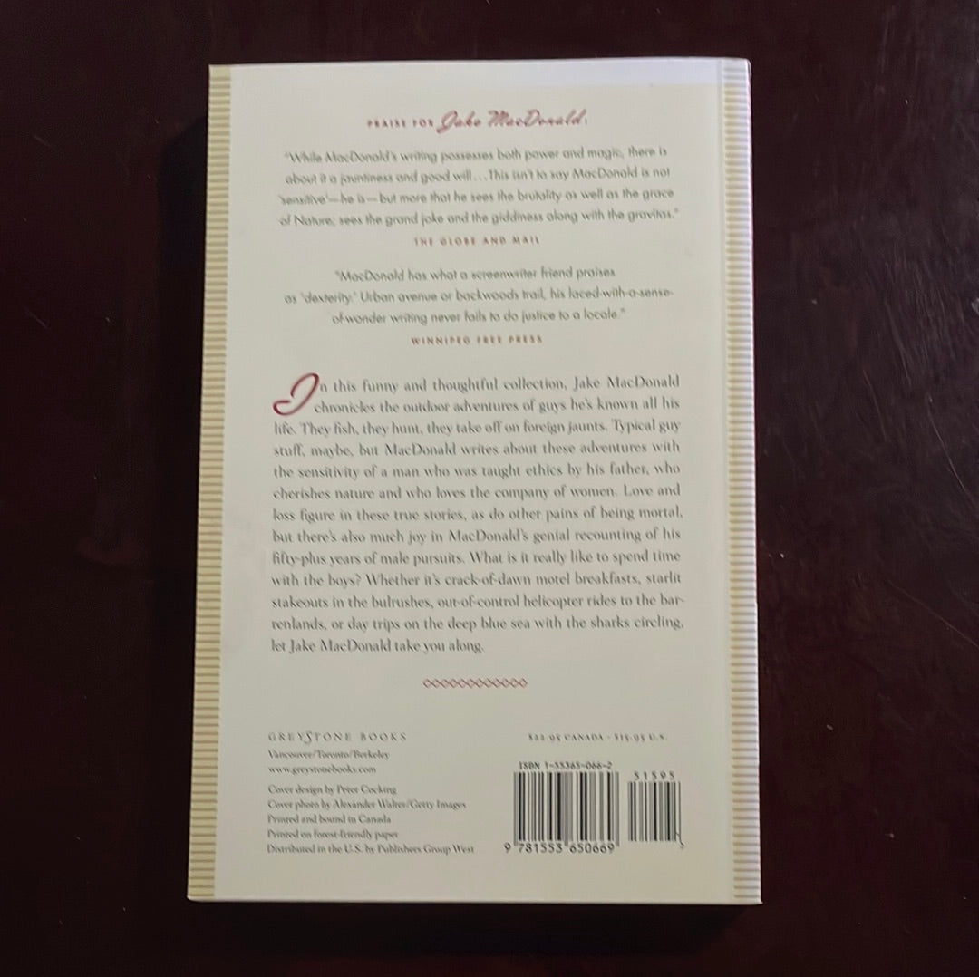 With the Boys: Field Notes on Being a Guy (Inscribed) - MacDonald, Jake