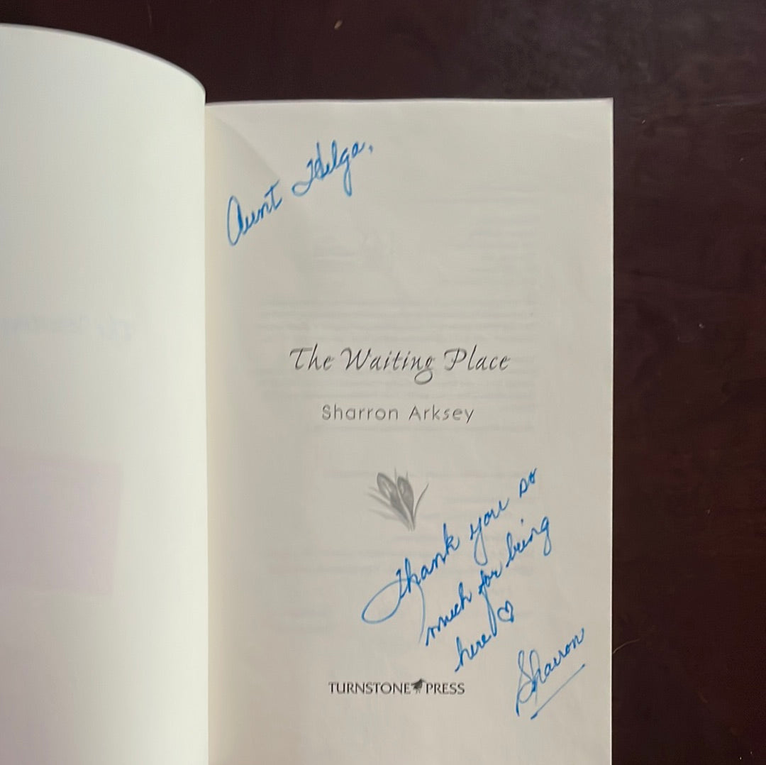 The Waiting Place (Inscribed) - Arksey, Sharron