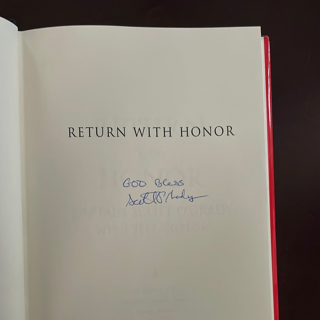 Return With Honor (Signed) - O'Grady, Scott; Coplon, Jeff