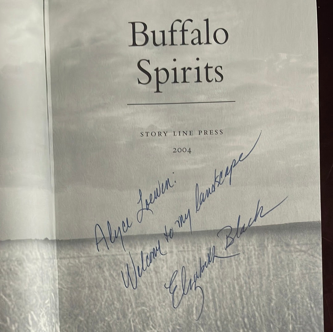 Buffalo Spirits (Inscribed) - Black, Elizabeth