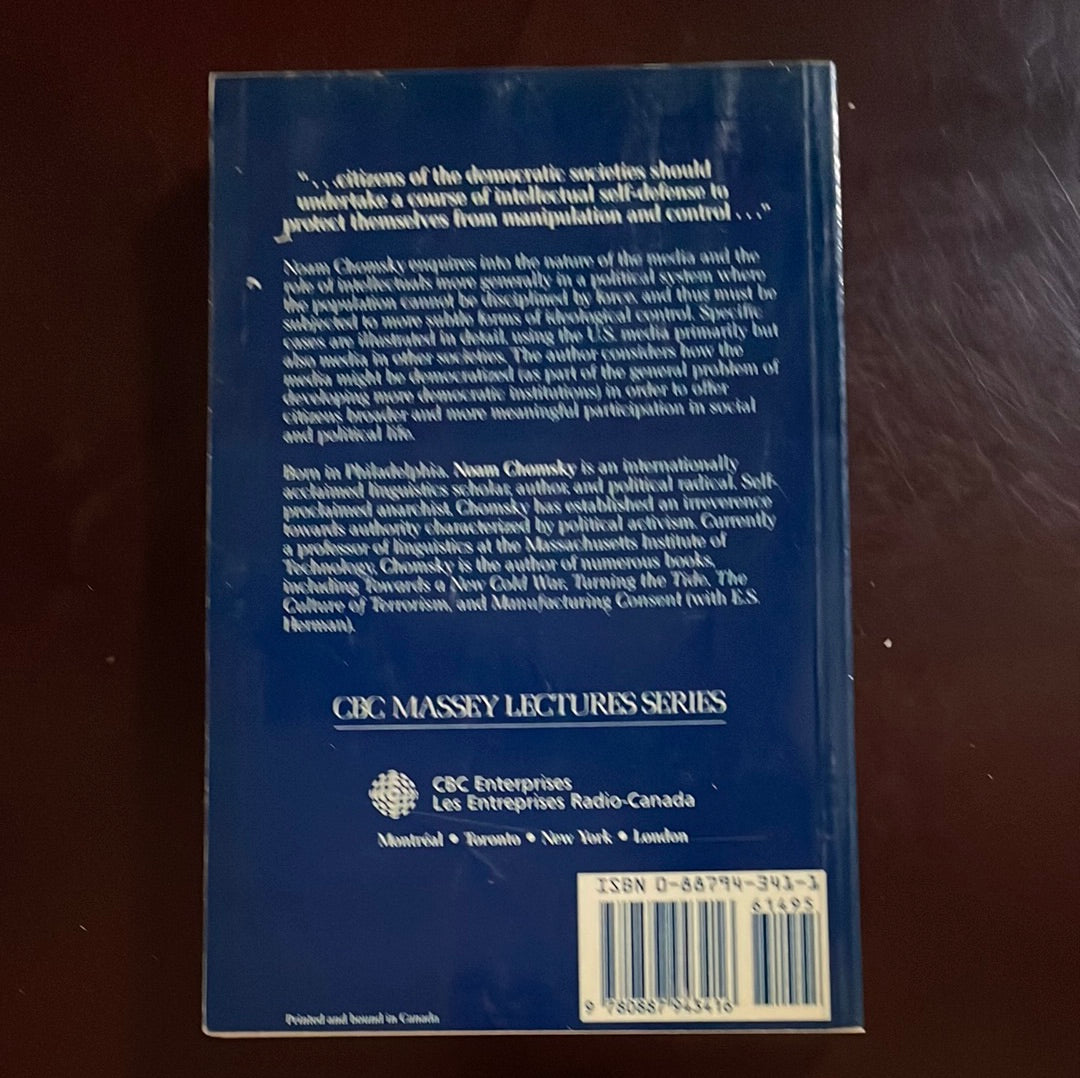 Necessary Illusions : Thought Control in Democratic Societies - Chomsky, Noam