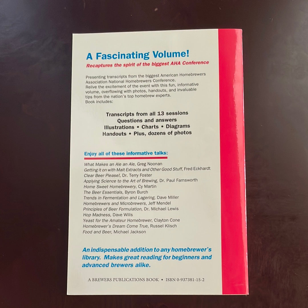 Beer and Brewing Volume 9: National Conference on Quality Beer and Brewing - 1989 Transcripts - Raizman, Marjorie