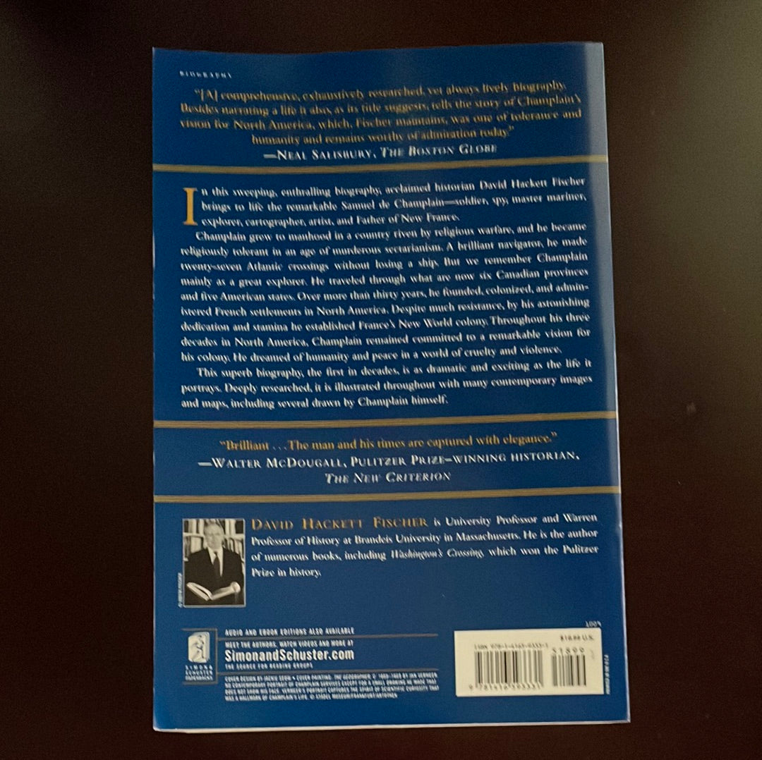 Champlain's Dream: The European Founding of North America - Fischer, David Hackett
