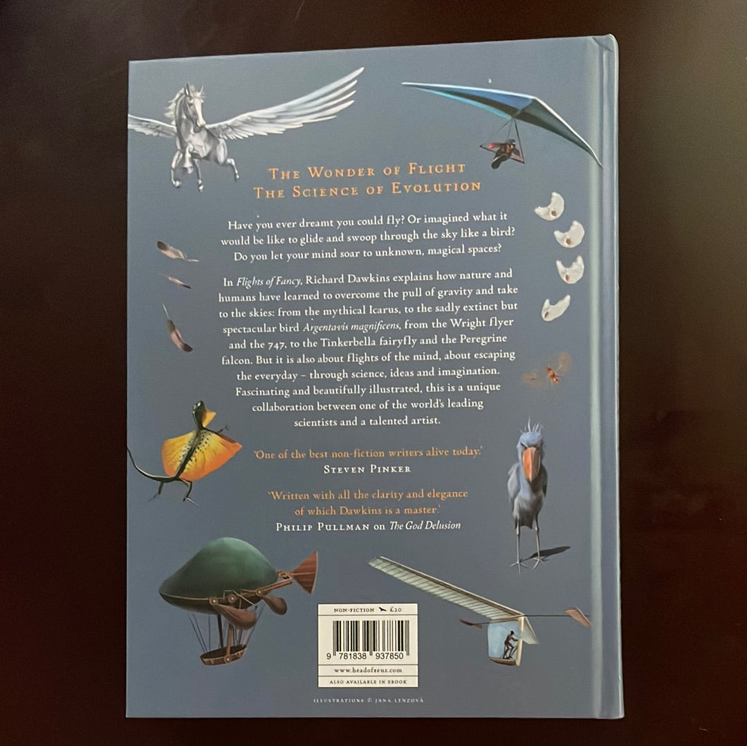 Flights of Fancy: Defying Gravity by Design and Evolution (Signed) - Dawkins, Richard