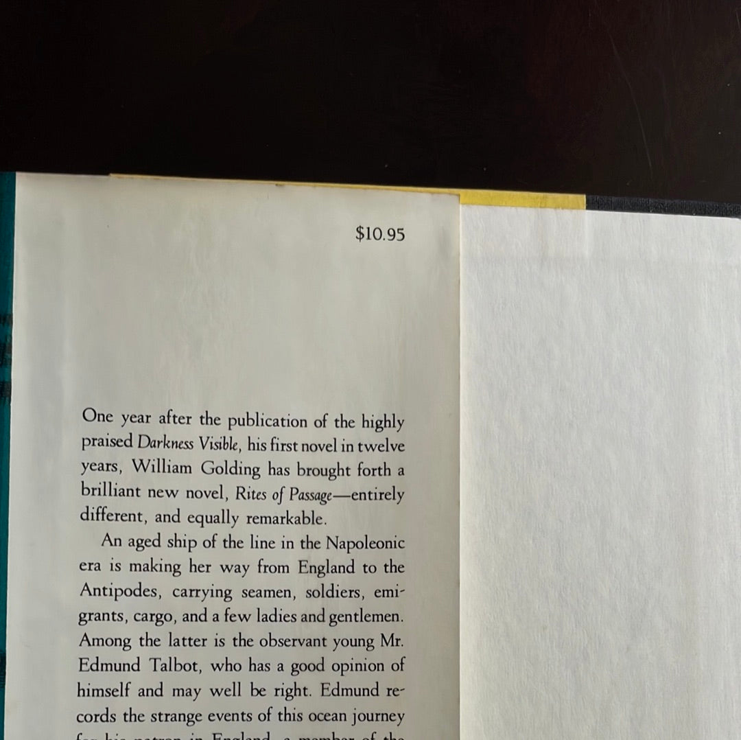 Rites of Passage - Golding, William