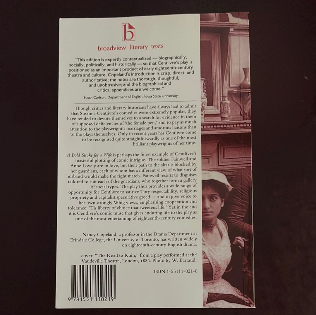 A Bold Stroke for a Wife - Centlivre, Susannah