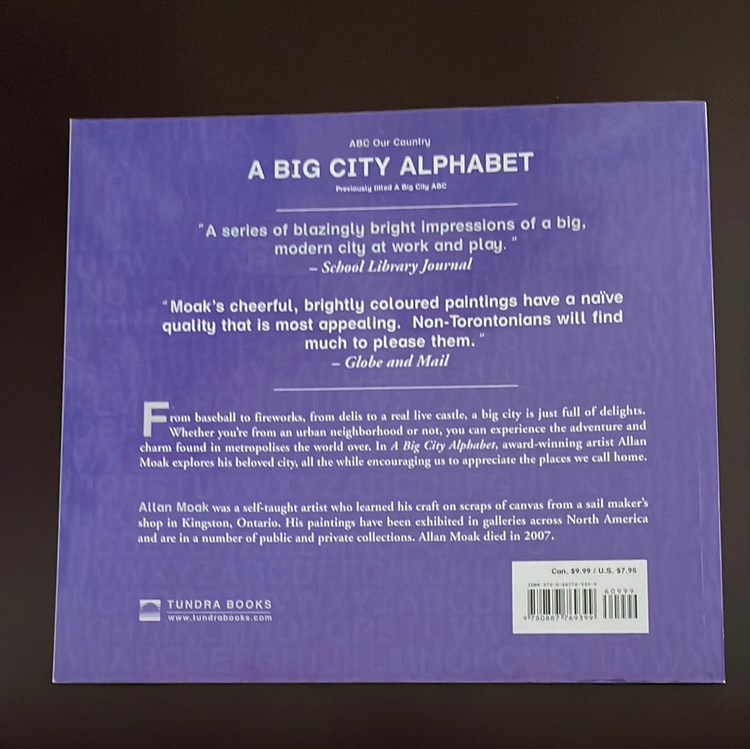 A Big City Alphabet - Moak, Allan