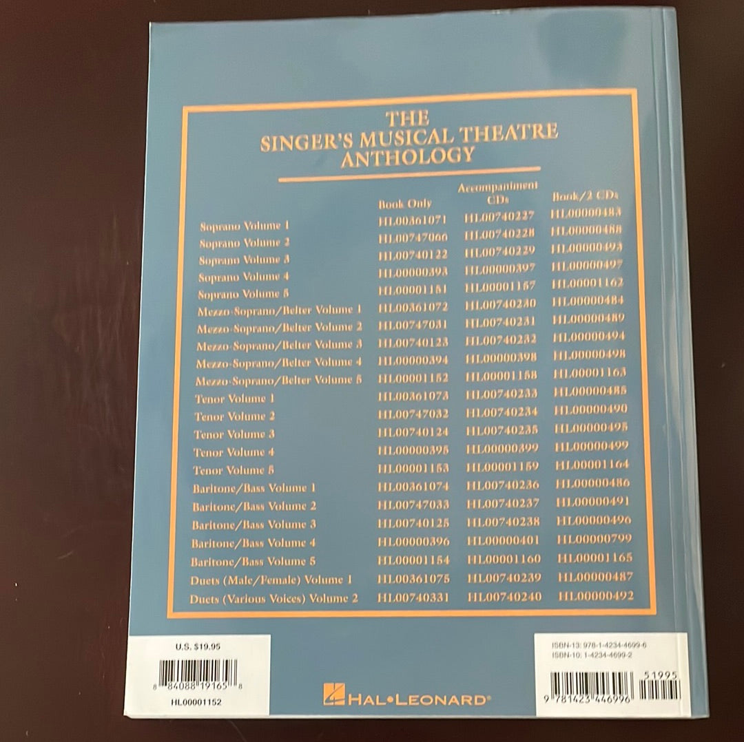 The Singer's Musical Theatre Anthology - Volume 5: Mezzo-Soprano/Belter Book - Walters, Richard