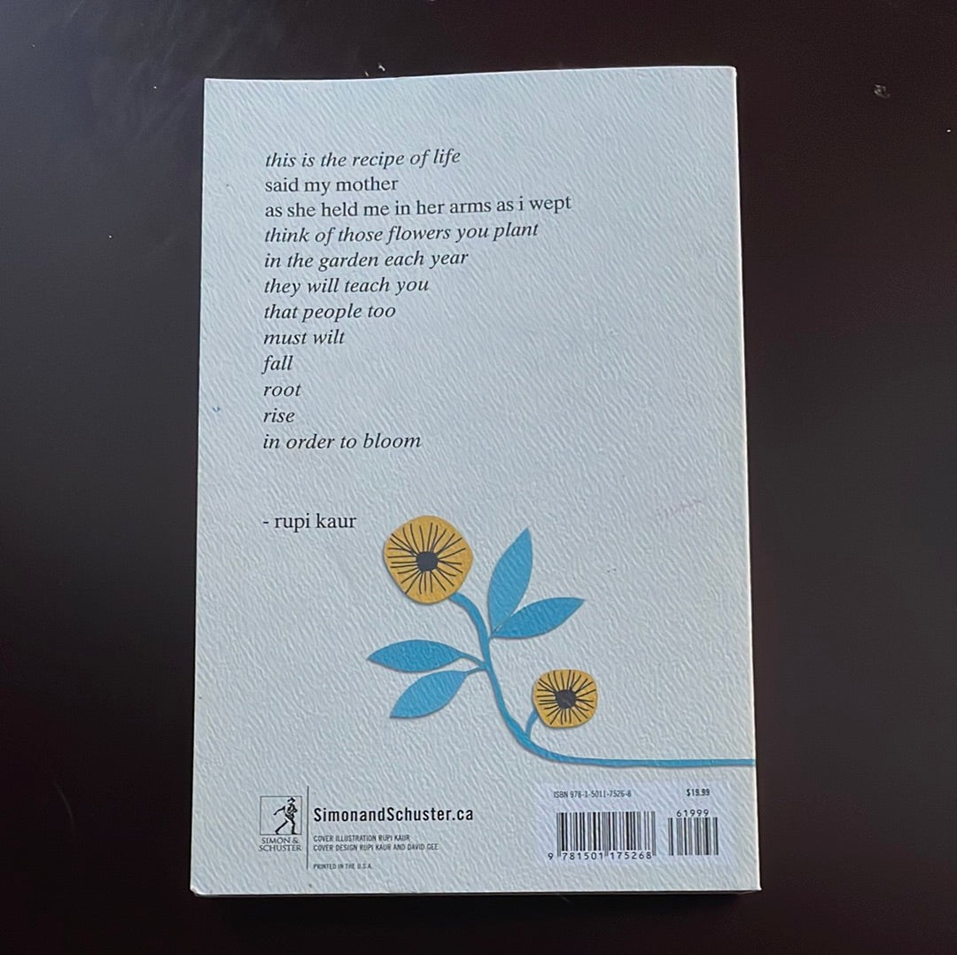 the sun and her flowers - Kaur, Rupi