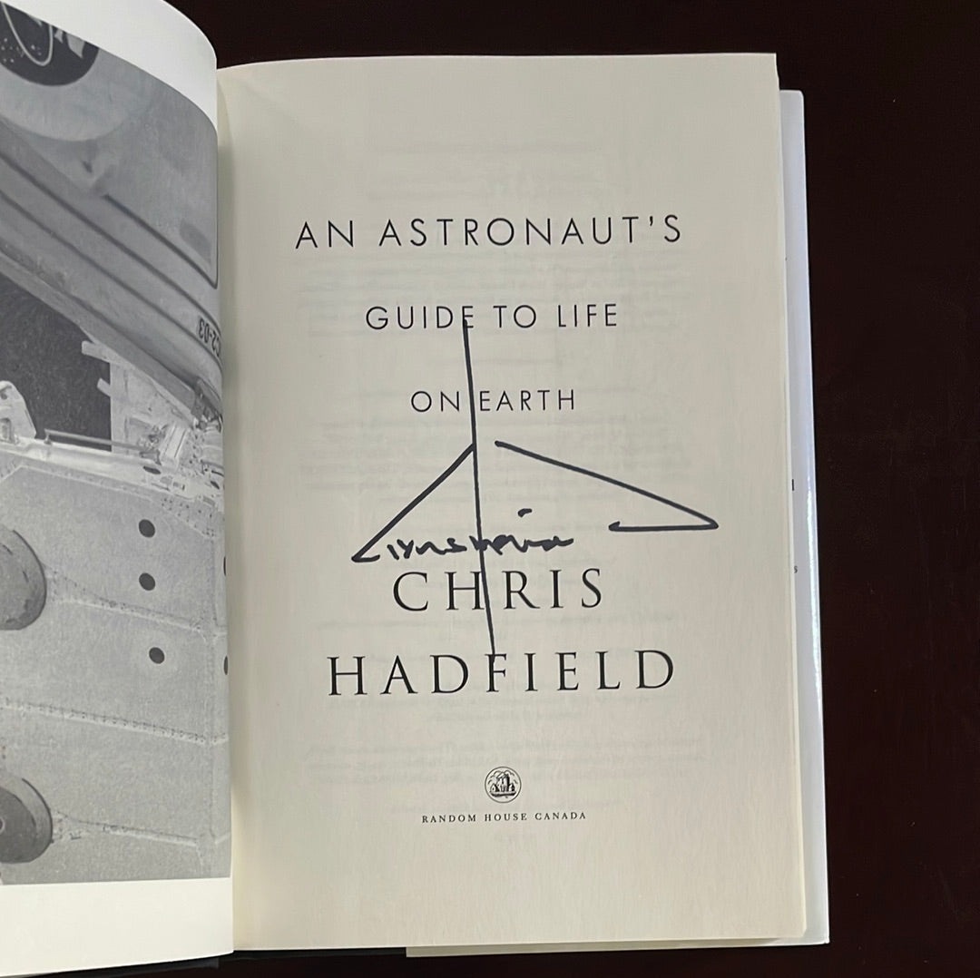 An Astronaut's Guide to Life on Earth (Signed) - Hadfield, Chris