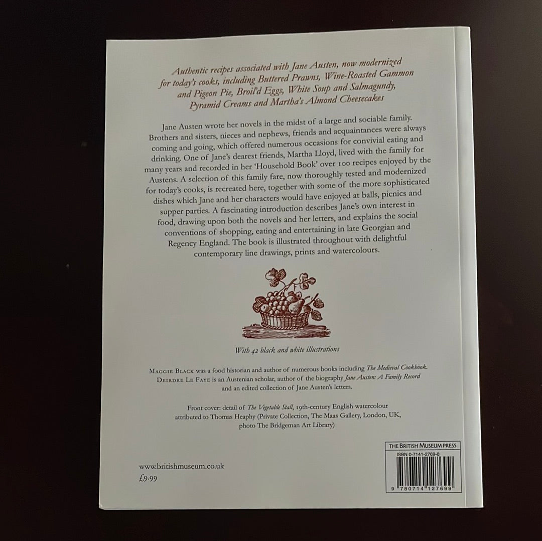 The Jane Austen Cookbook - Black, Maggie; Le Faye, Deirdre