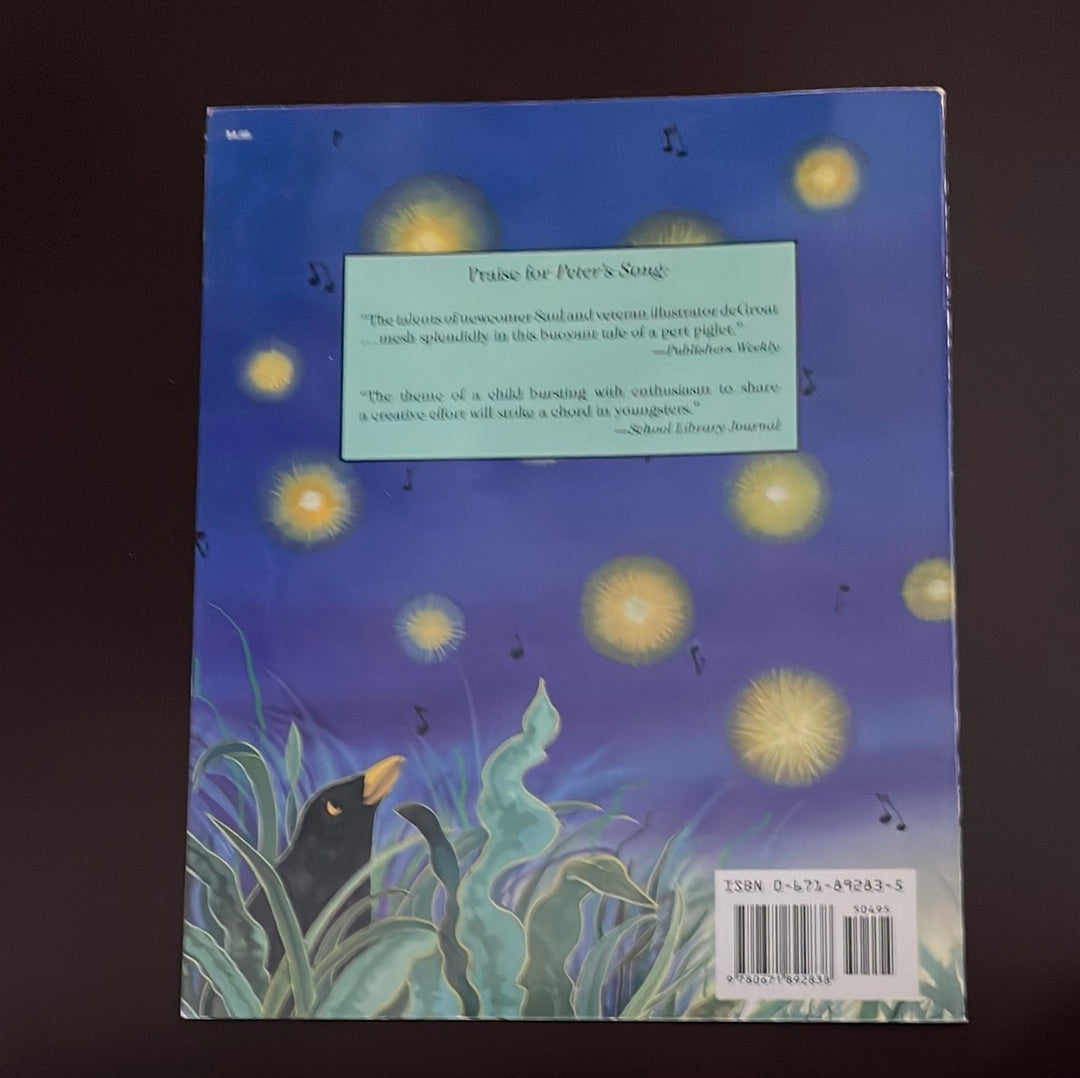 Peter's Song - Saul, Carol P.