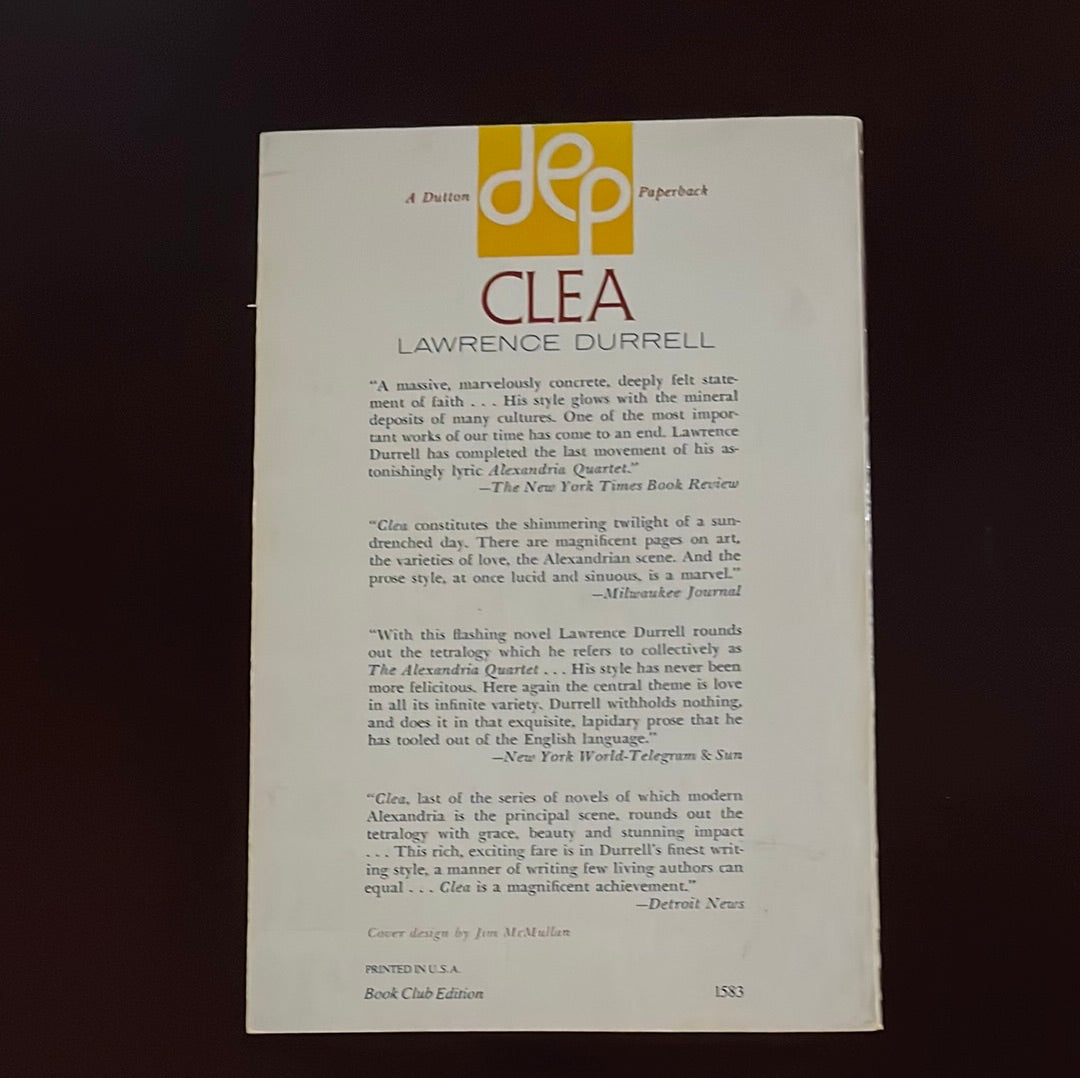 Clea - Durrell, Lawrence