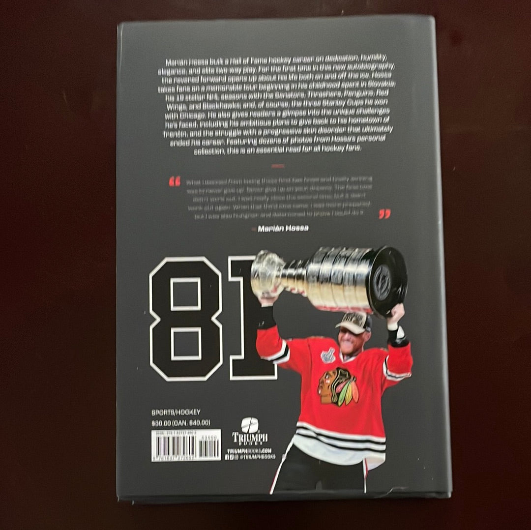 Marián Hossa: My Journey from Trencín to the Hall of Fame - Hossa, Marian; Powers, Scott (Signed)