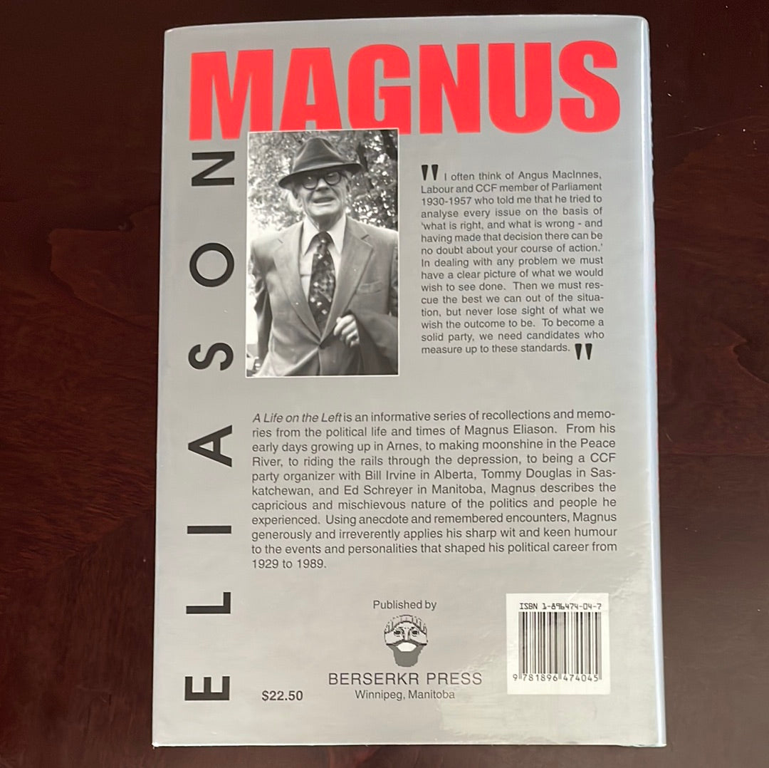 A Life on the Left (Signed) - Eliason, Magnus