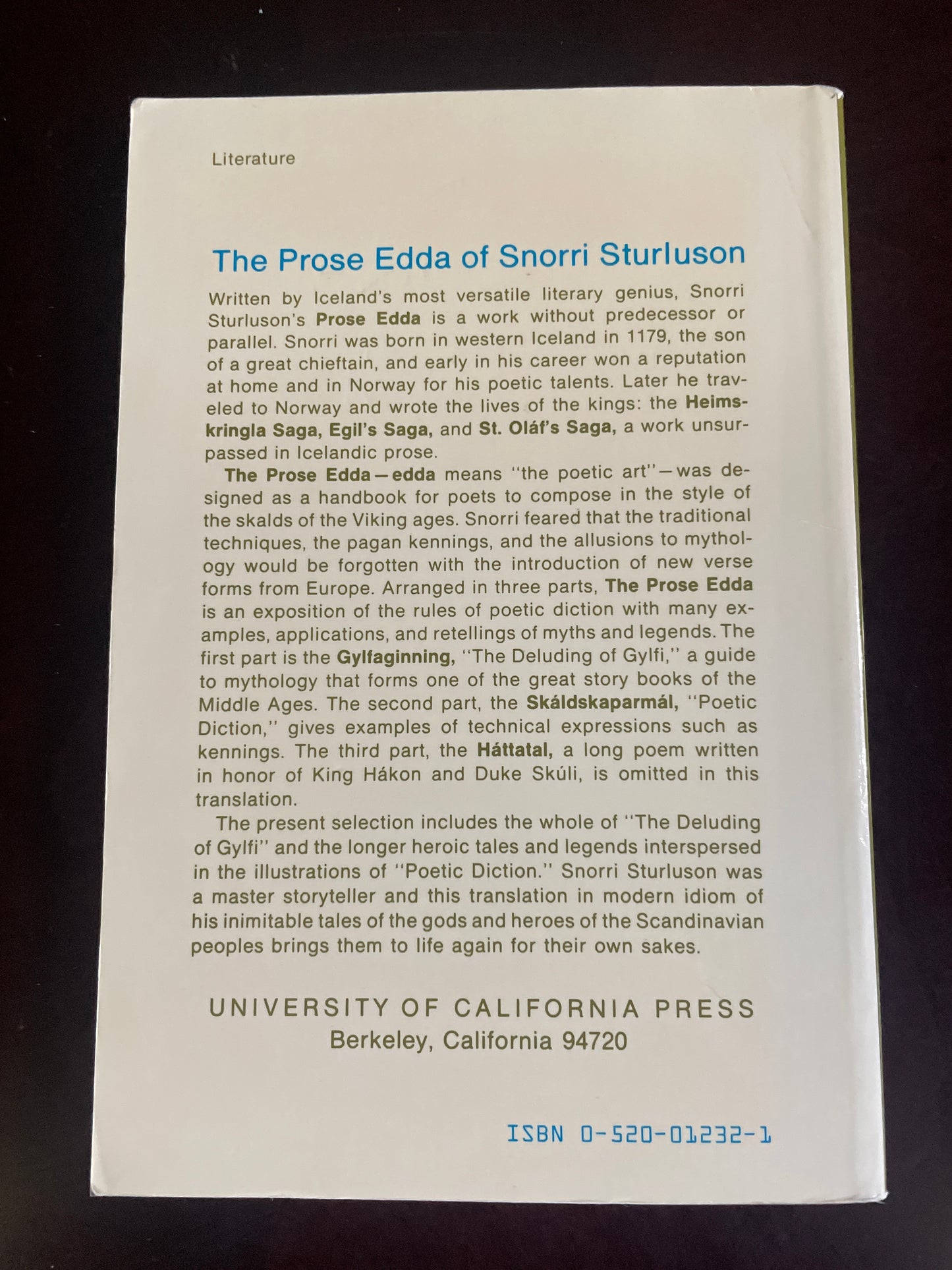 The Prose Edda: Tales from Norse Mythology - Sturluson, Snorri