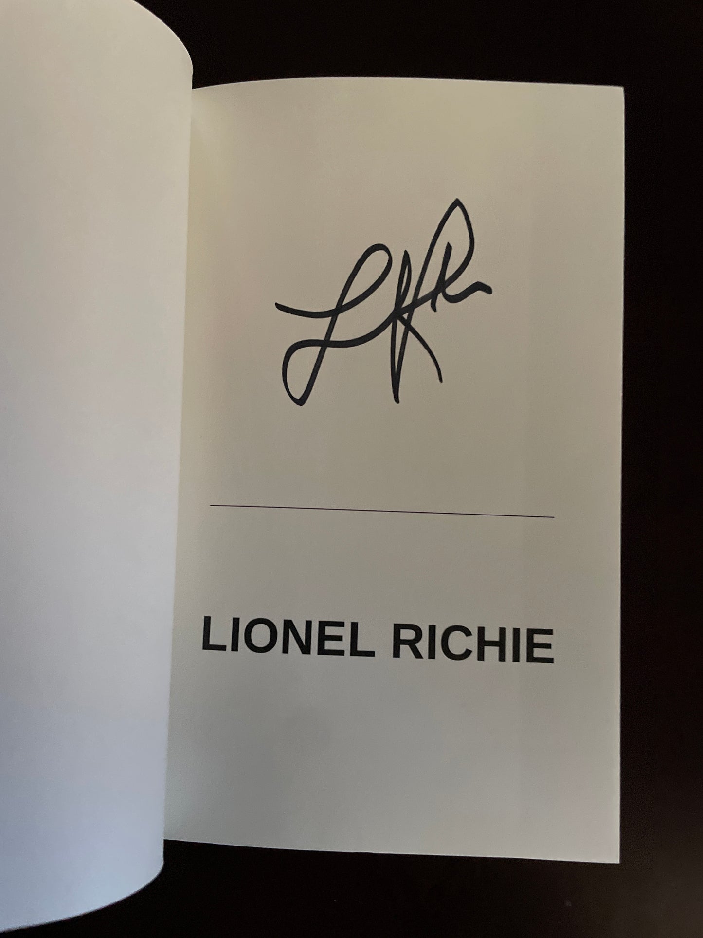 Truly - Richie, Lionel (Signed)