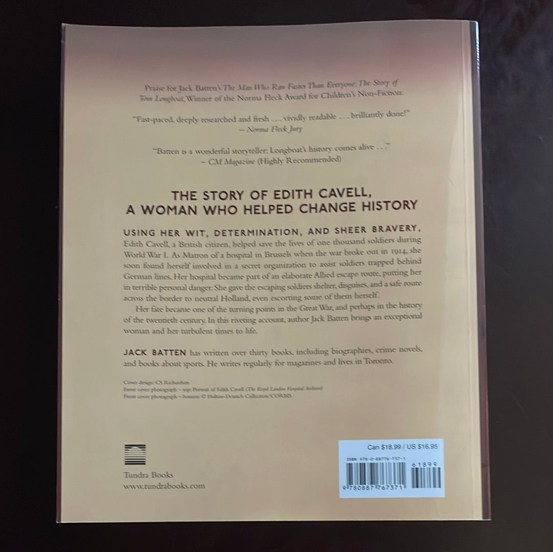 Silent in an Evil Time: The Brave War of Edith Cavell - Batten, Jack