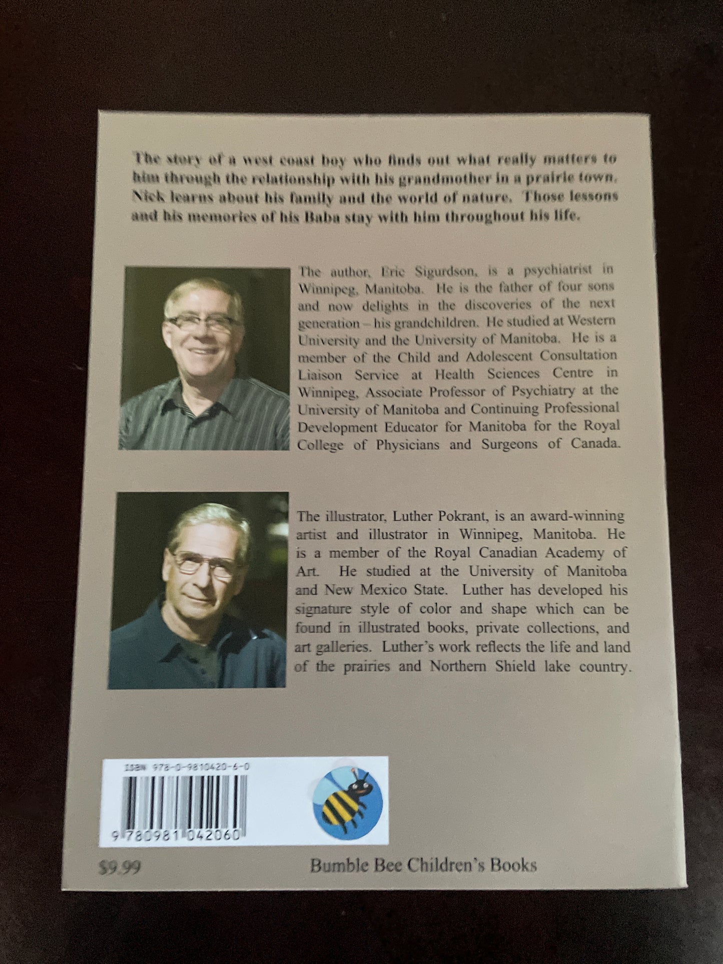 Baba's Red Talking Chair - Sigurdson, Eric