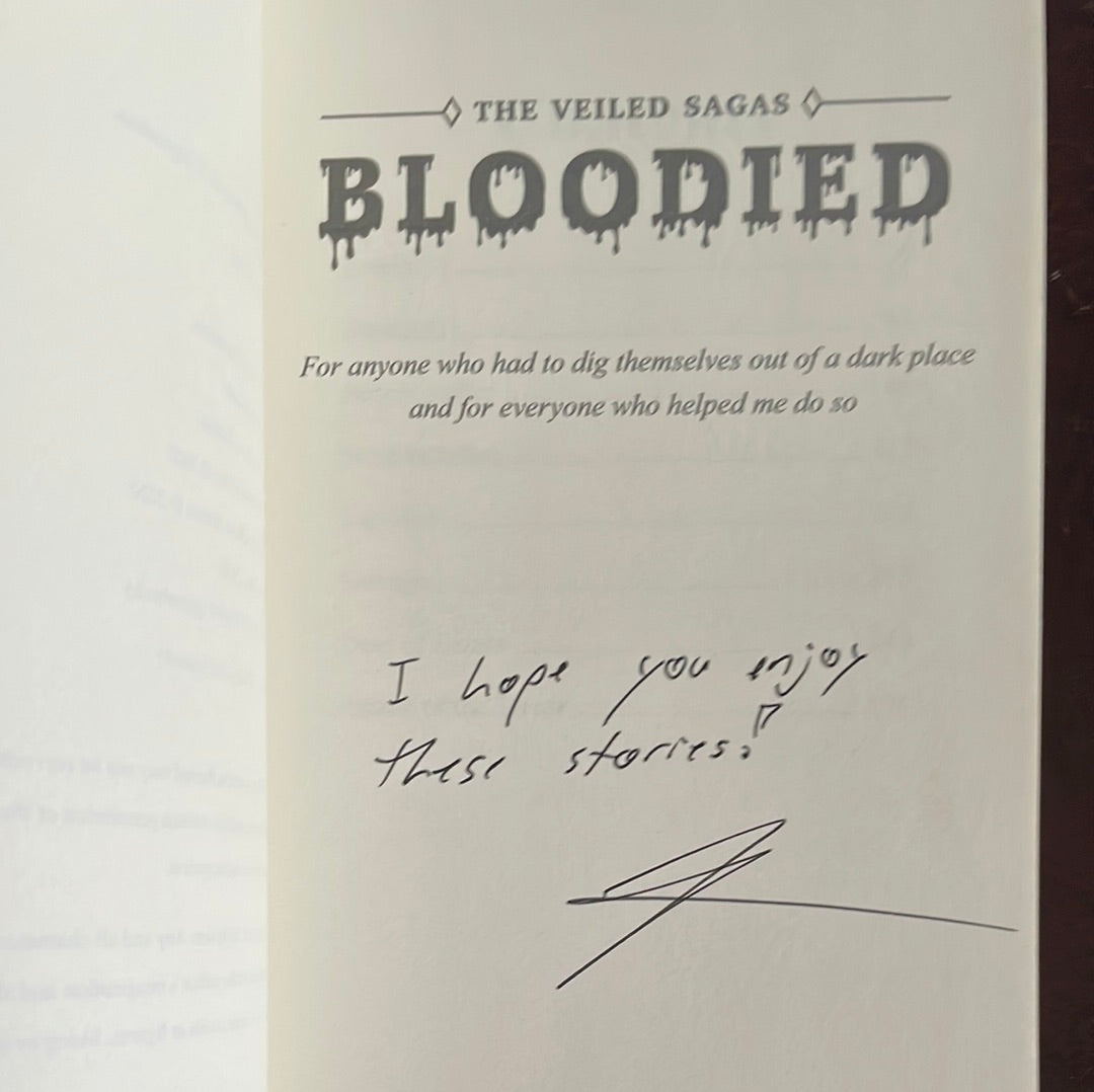 Bloodied (The Veiled Sagas) (Signed) - Sigurdson, Z. F.