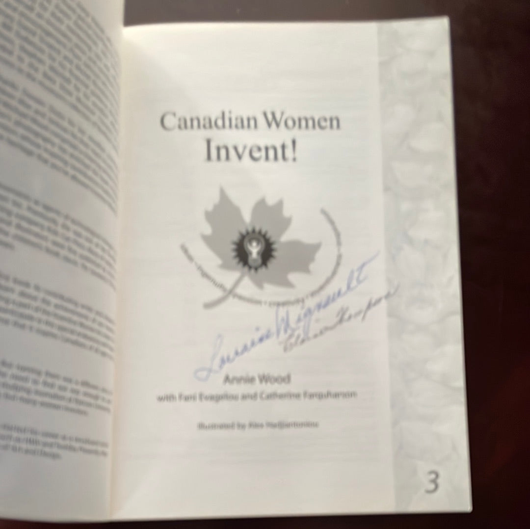 Canadian Women Invent! (Signed) - Wood, Annie