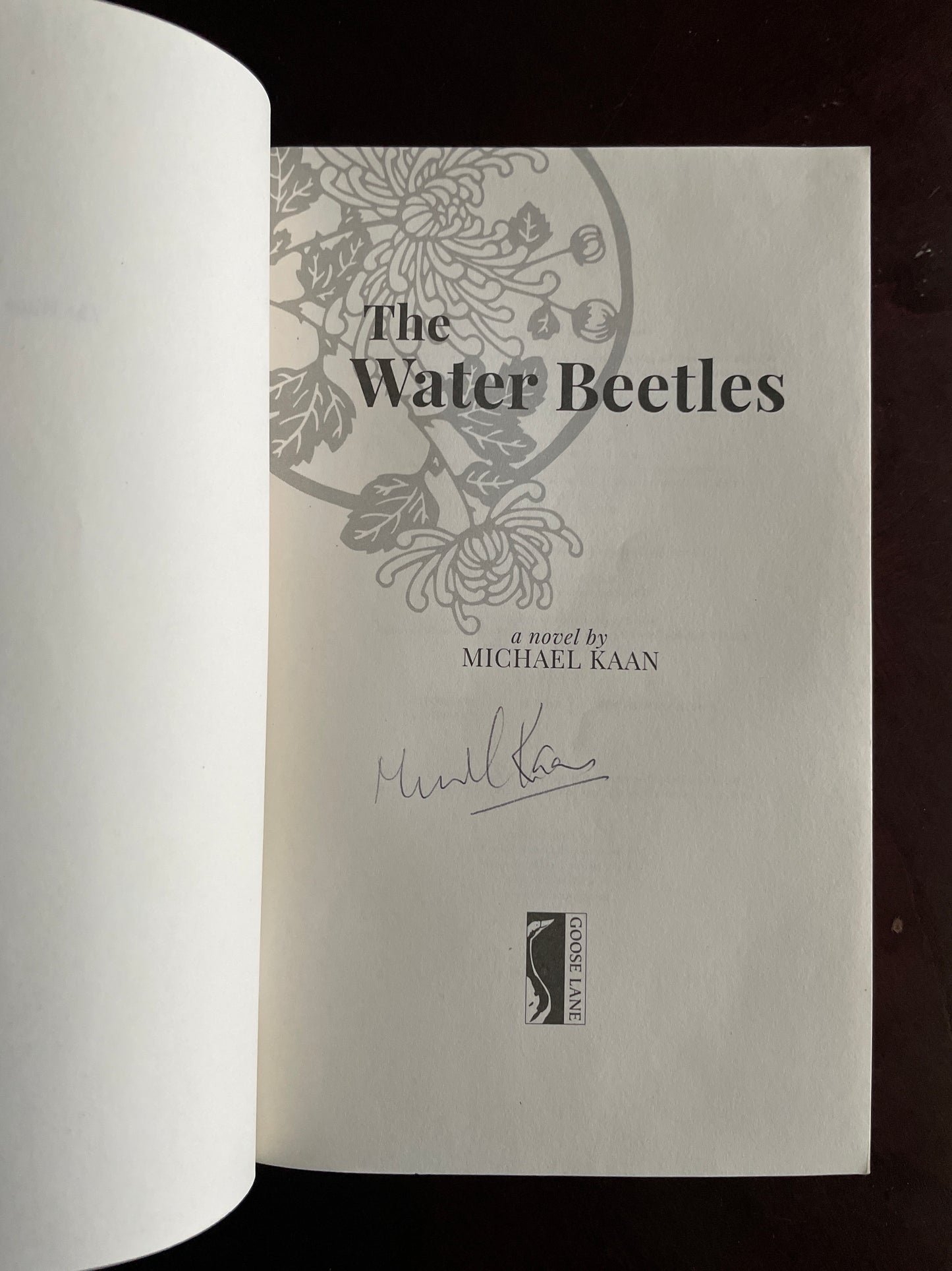 The Water Beetles (Signed) - Kaan, Michael