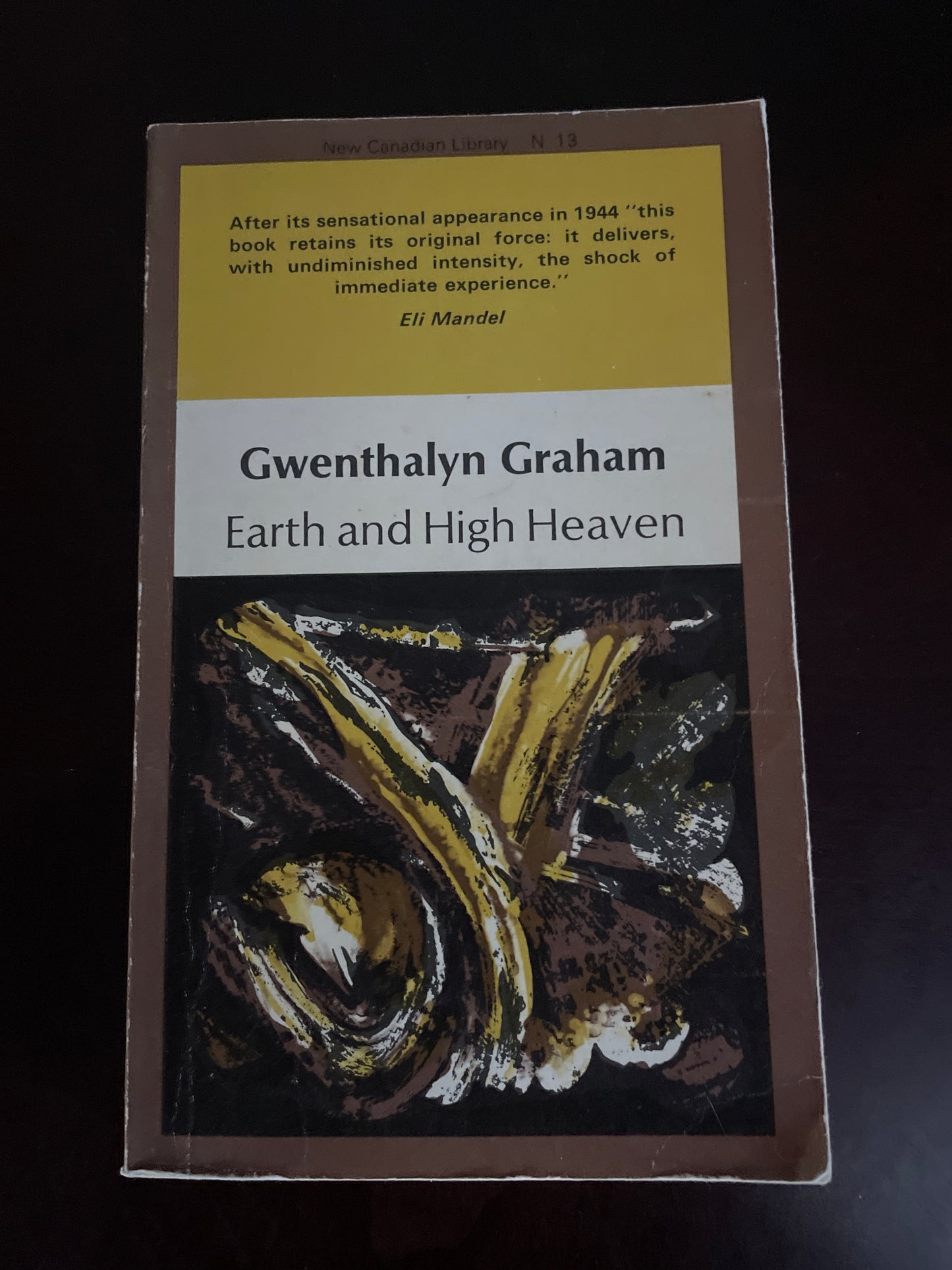 Earth and High Heaven (New Canadian Library No. 13) - Graham, Gwenthalyn