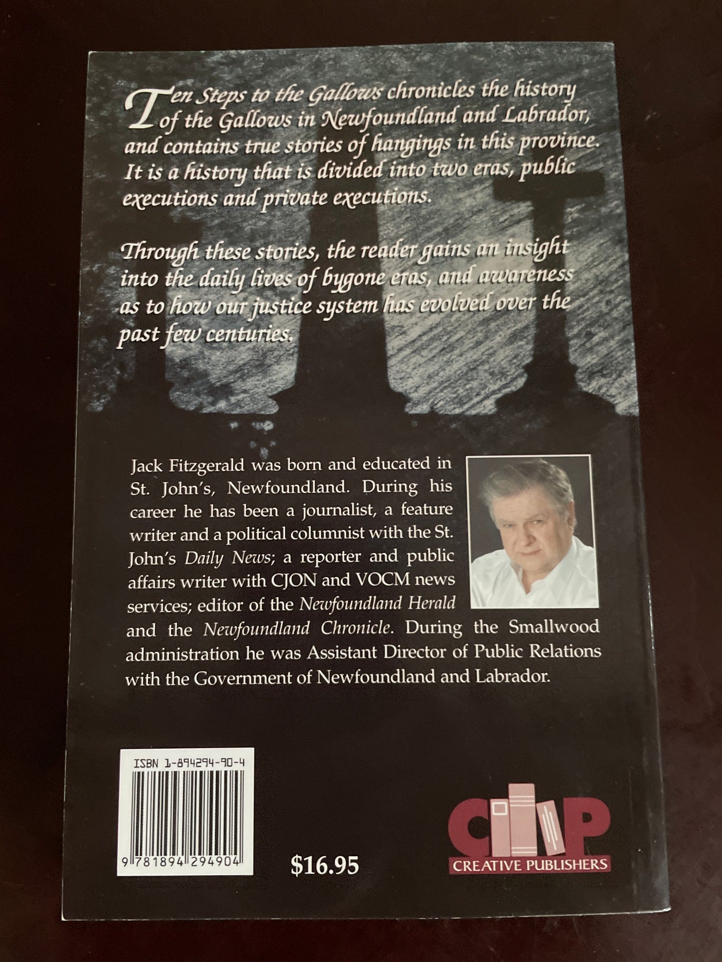 Ten Steps to the Gallows: True Stories of Newfoundland and Labrador - Fitzgerald, Jack