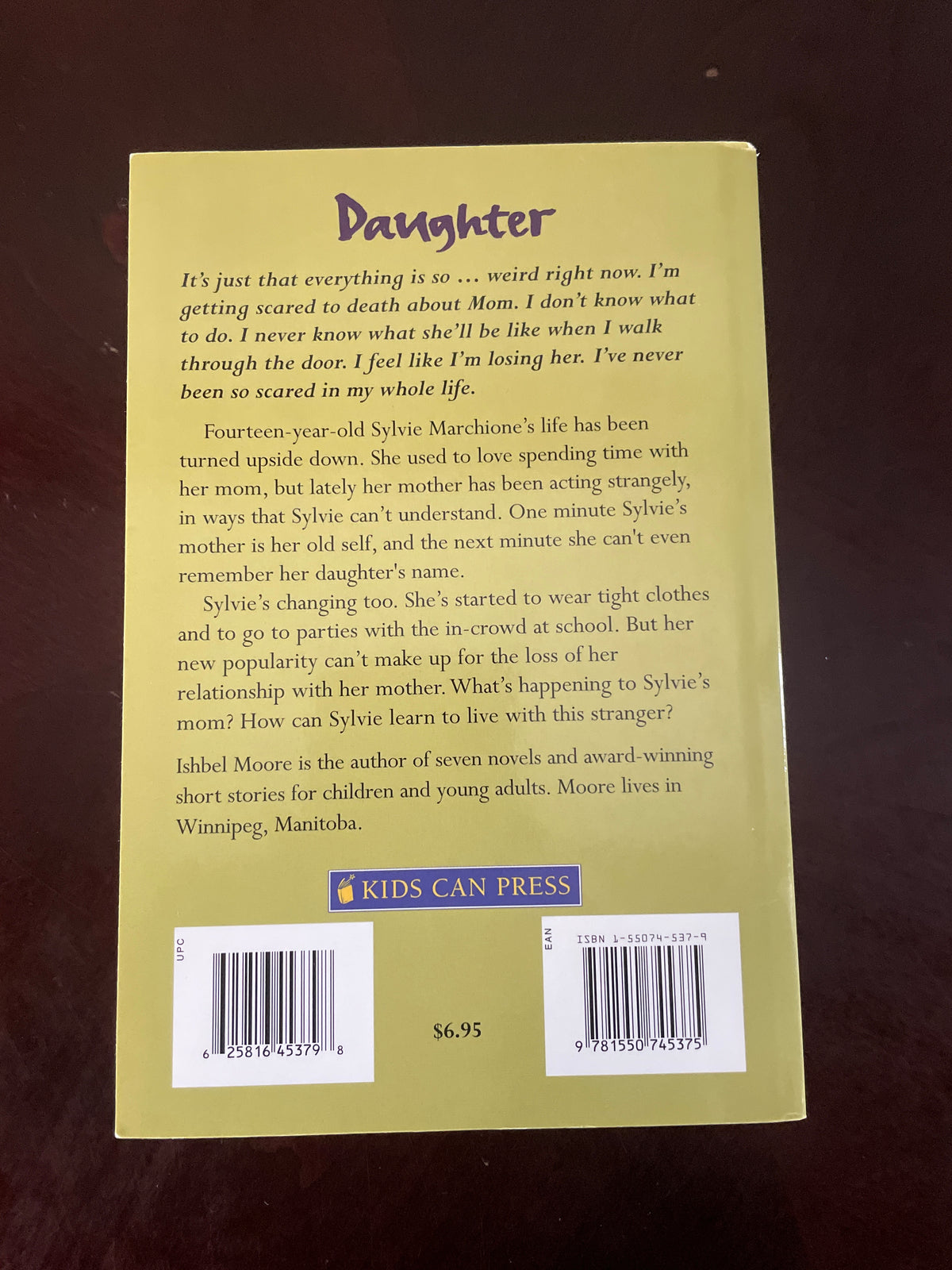 Daughter - Moore, Ishbel