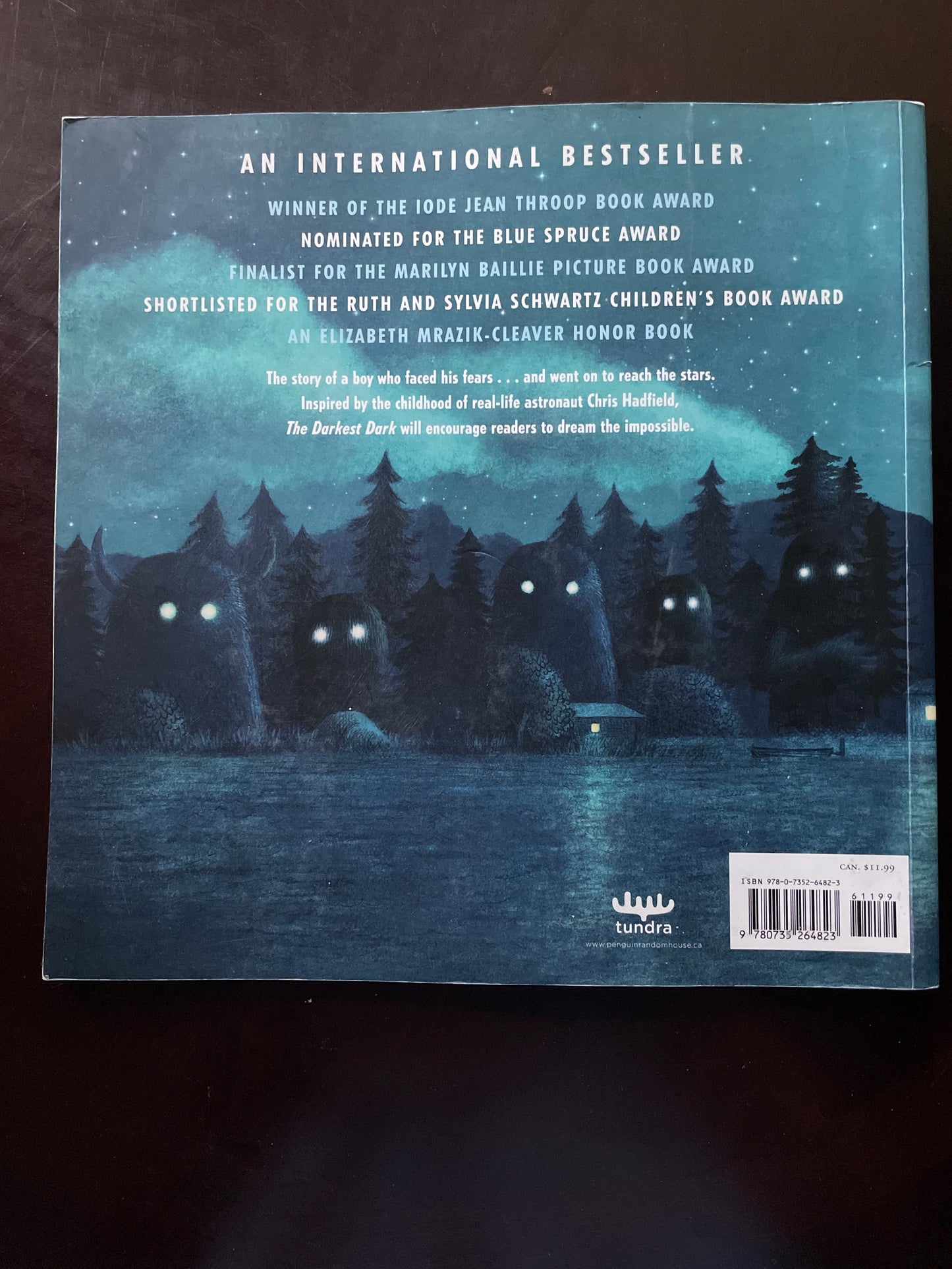 The Darkest Dark: Glow-in-the-Dark Cover Edition - Hadfield, Chris