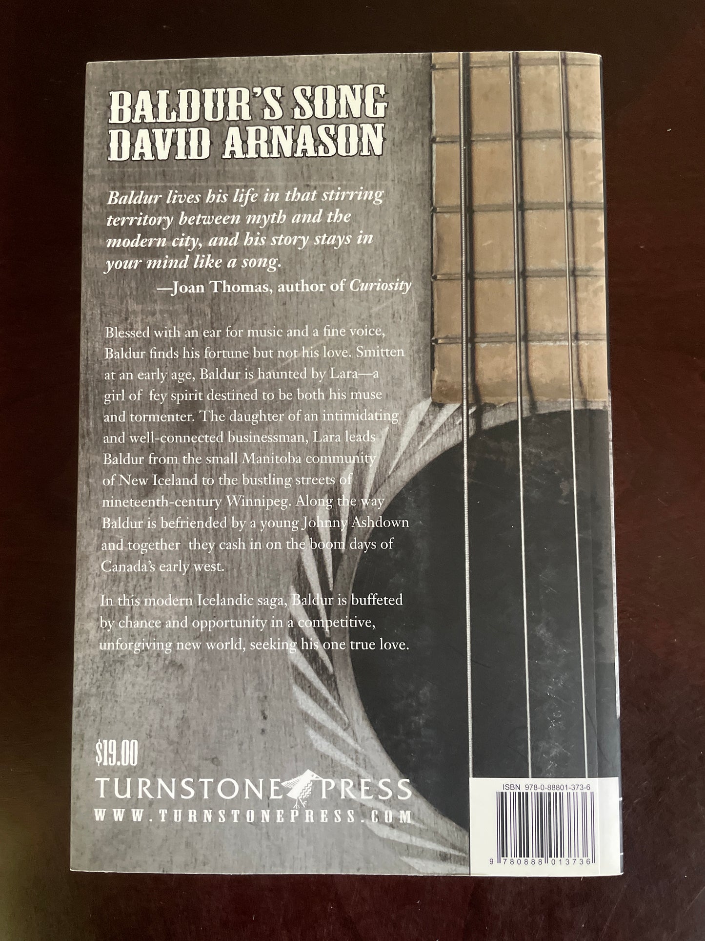 Baldur's Song: A Saga (Inscribed) - Arnason, David
