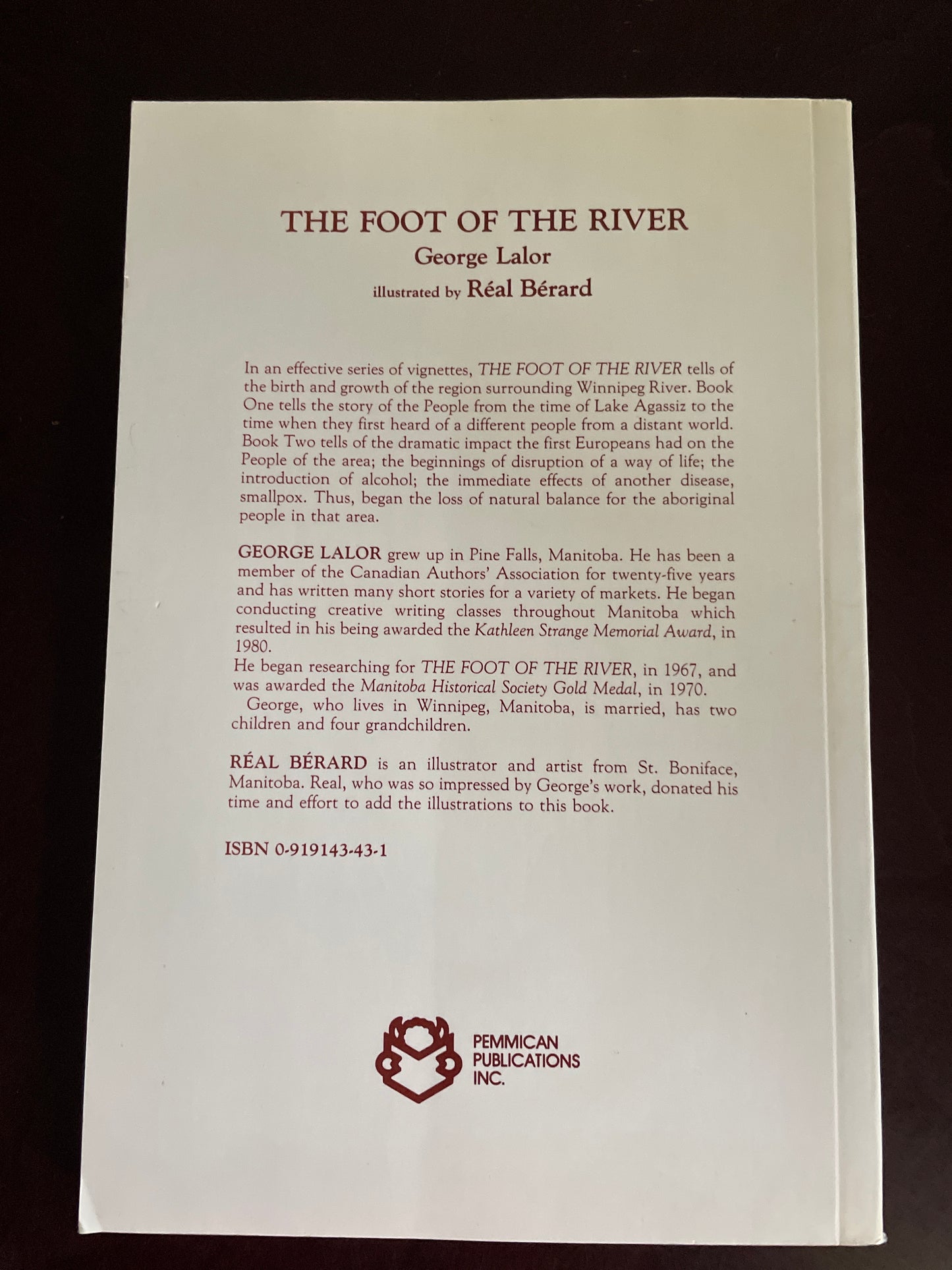 The Foot of the River (Inscribed) - Lalor, George