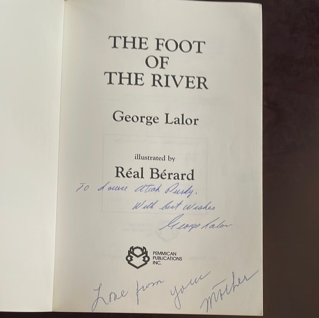 The Foot of the River (Inscribed) - Lalor, George