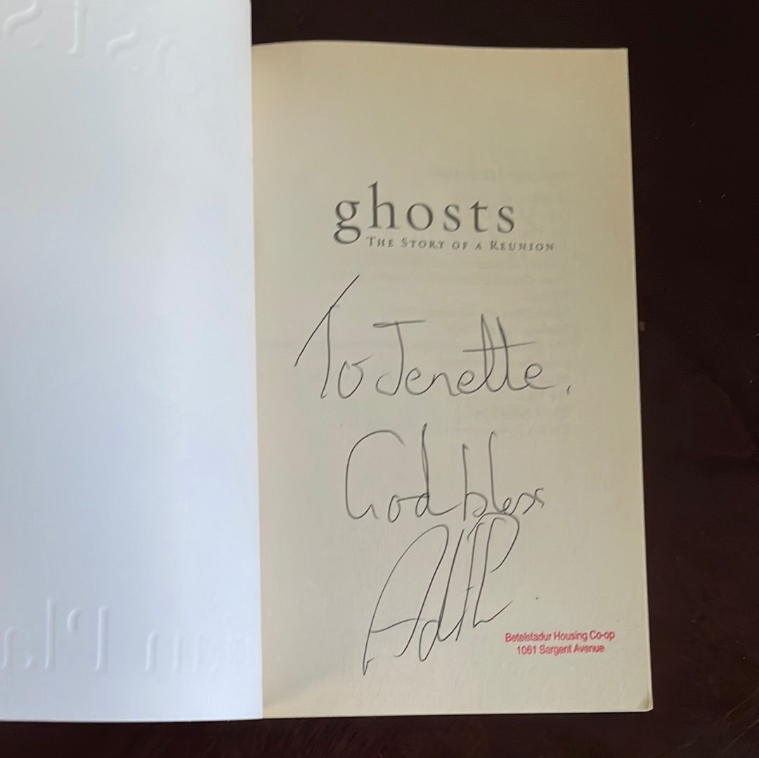 Ghosts: The Story of a Reunion (Inscribed) - Plass, Adrian