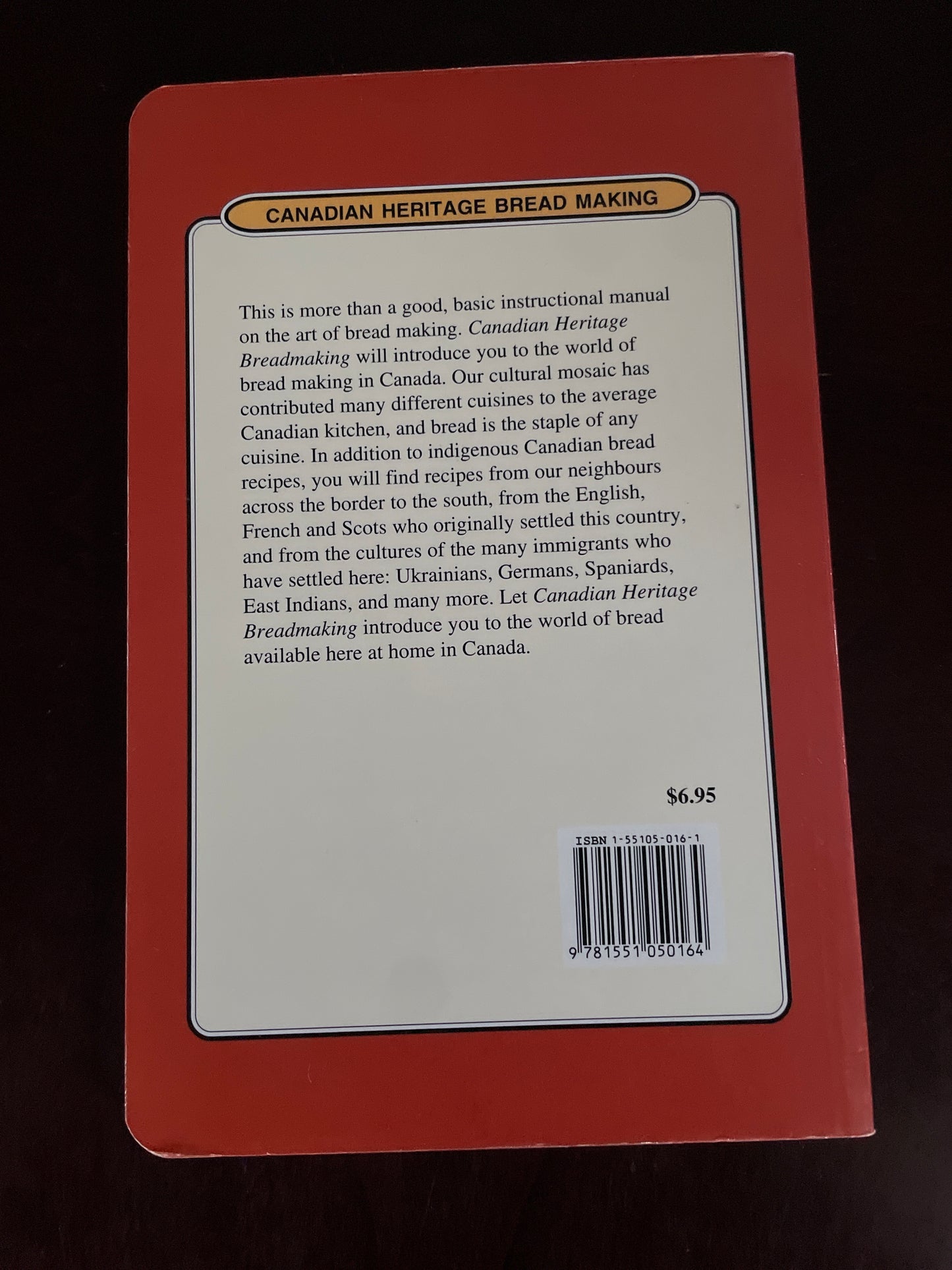 Canadian Heritage Bread Making - Rebryna, Debra